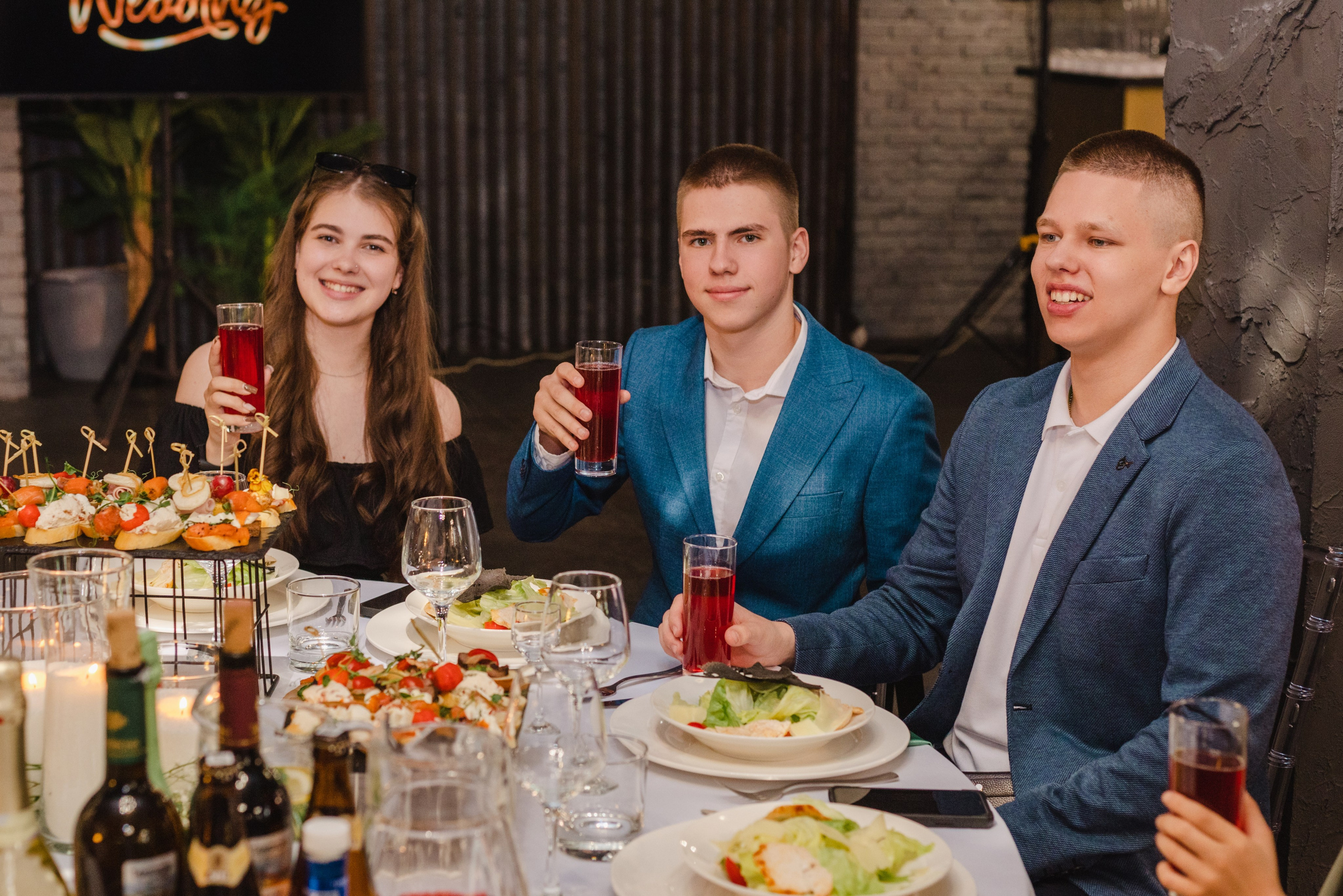 Банкет Food Factory. Свадебный фотограф Новосибирск Мария Раменская