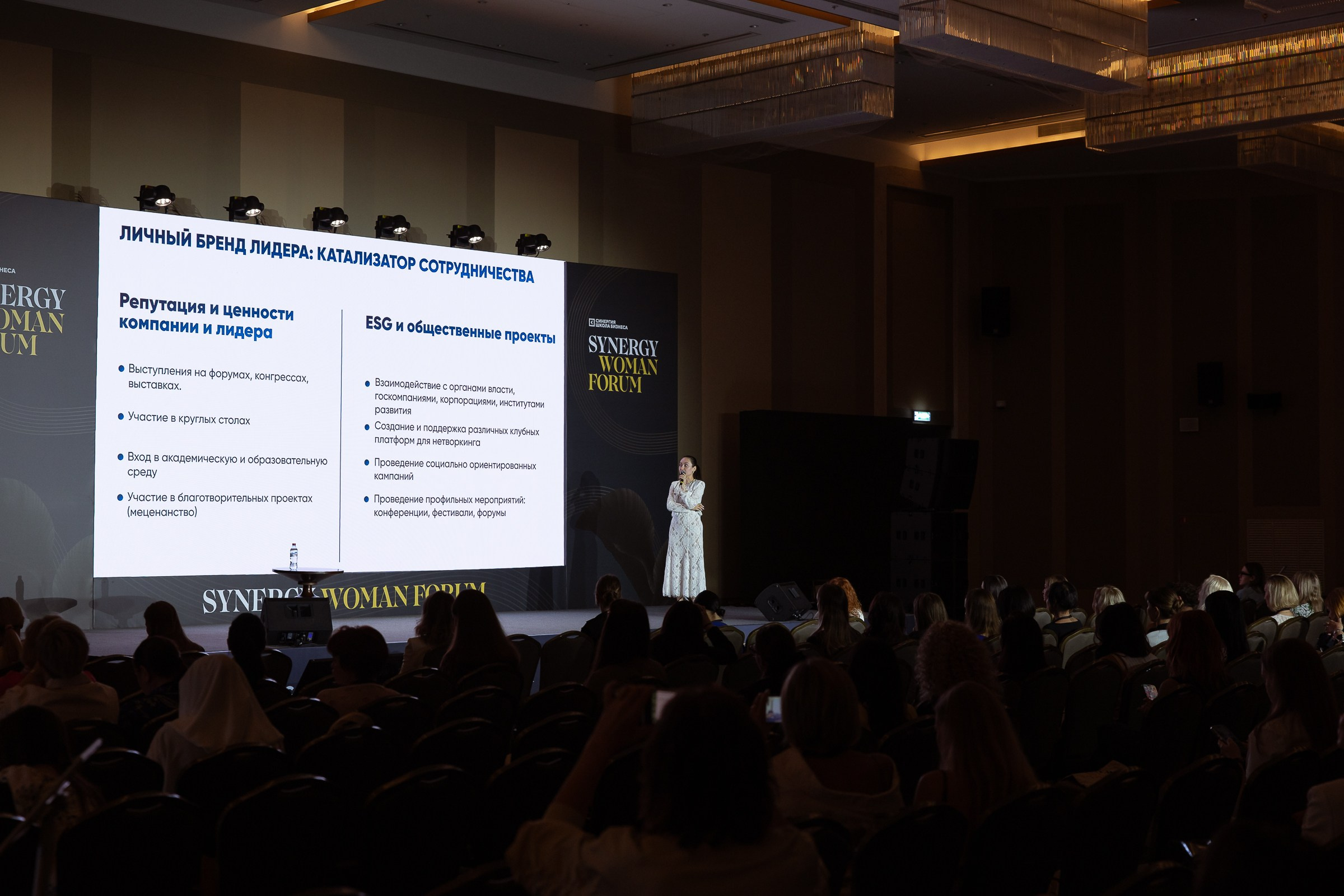 SYNERGY WOMAN FORUM. Фотограф в Москве