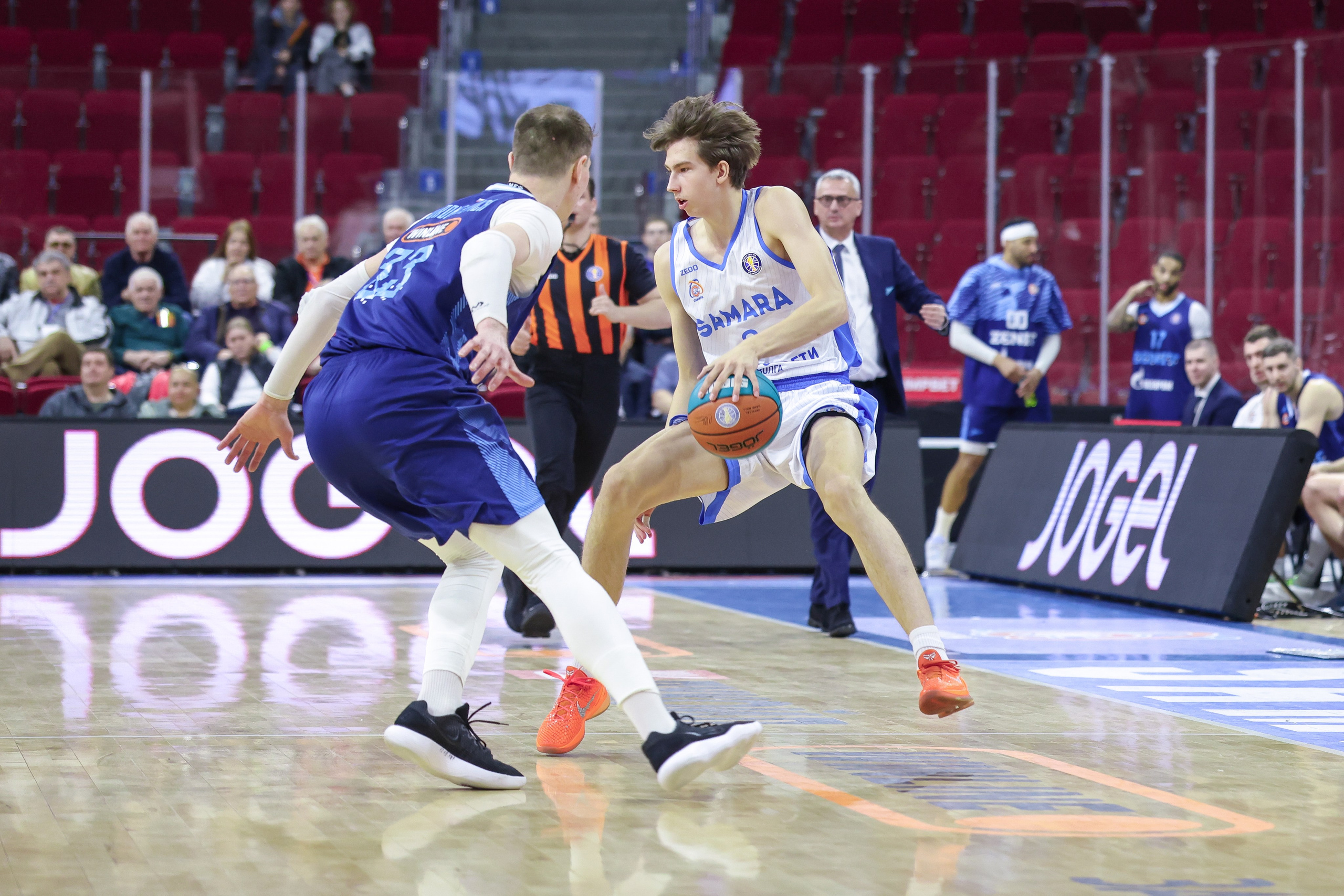 Баскетбол. Самара — Зенит. Единая лига ВТБ. Спортивный фотограф в Самаре