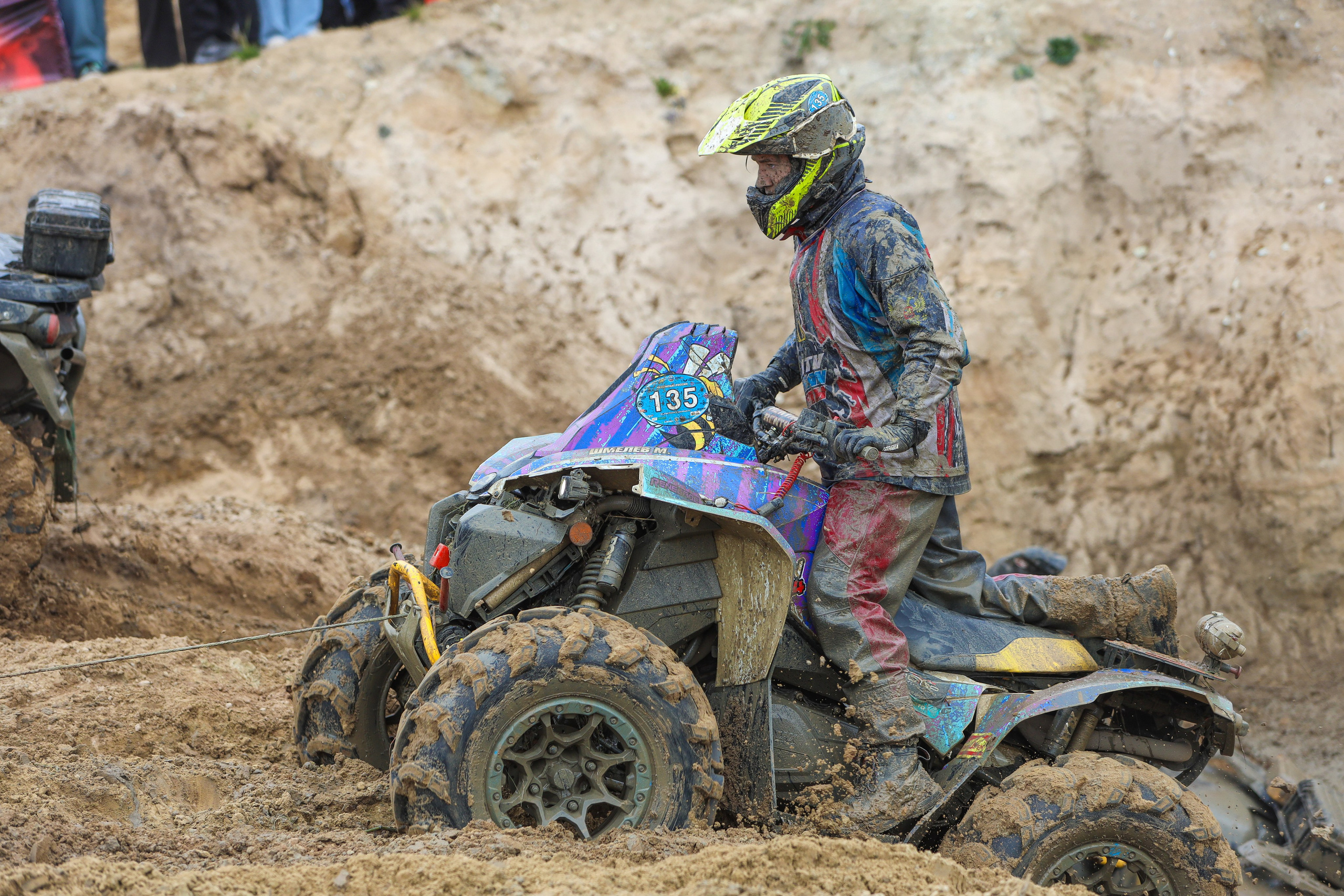 Гонки на квадроциклах Грязевое кольцо. Спортивный фотограф в Самаре