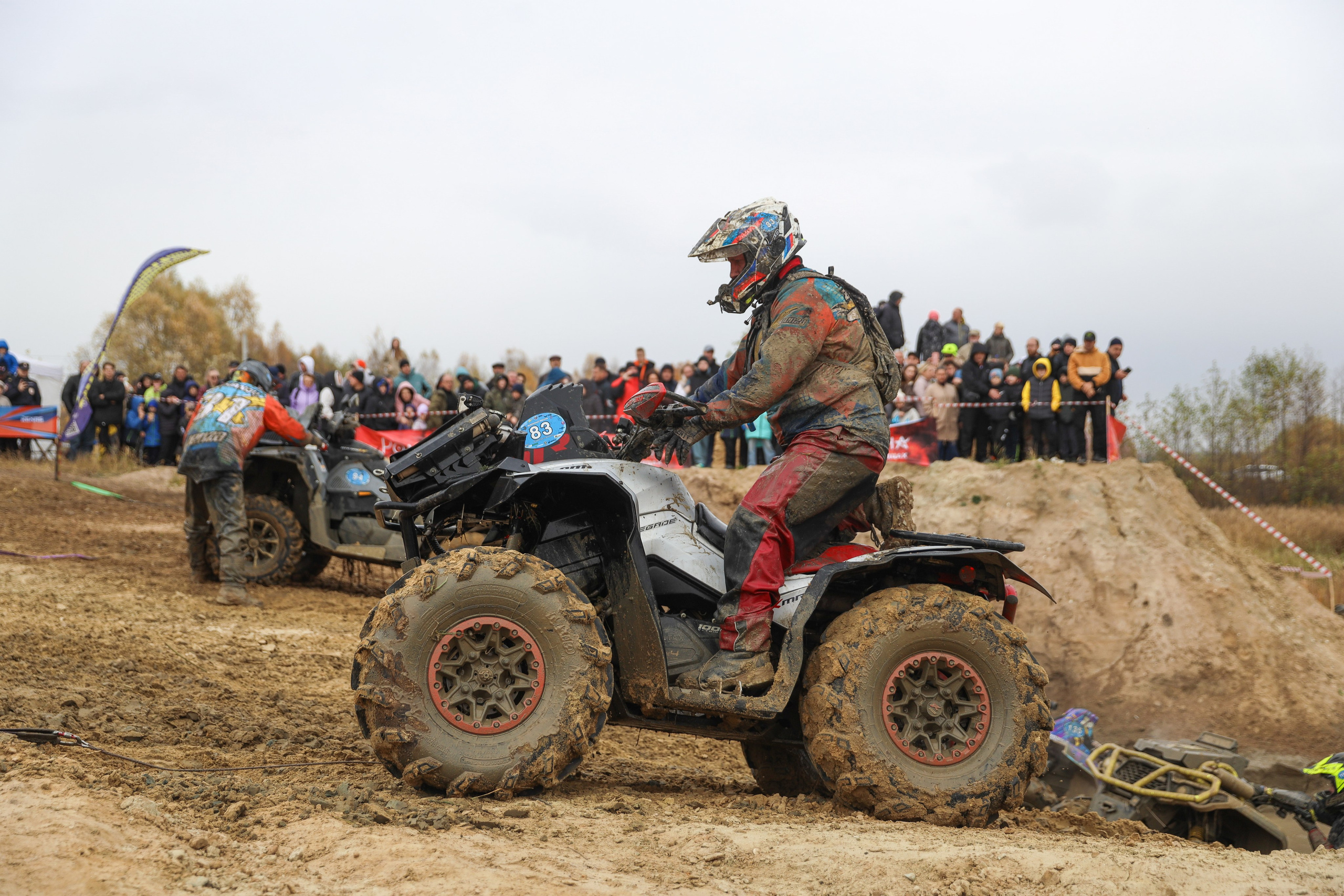 Гонки на квадроциклах Грязевое кольцо. Спортивный фотограф в Самаре