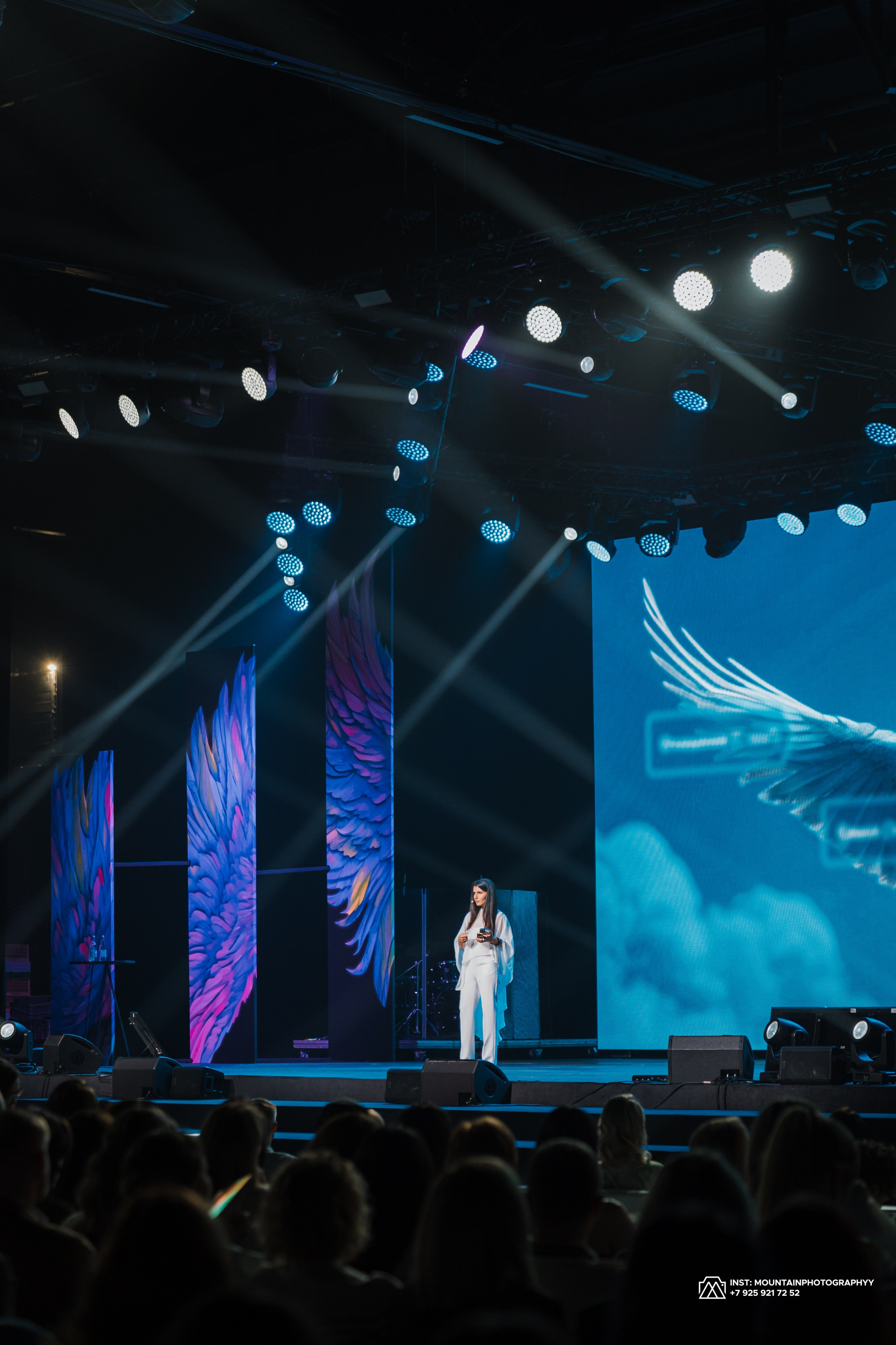 Training Sedi Kasparova " The voice”. Photographe basé à Moscou