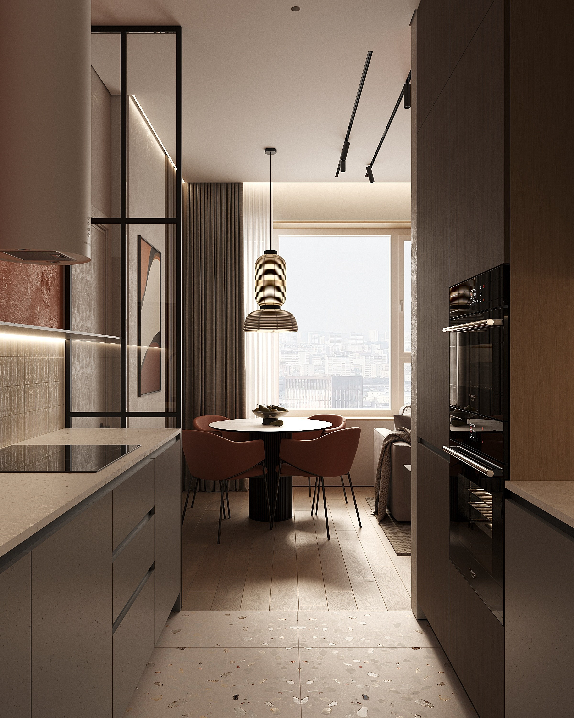 ЖК Символ 62 кв.м, г. Санкт-Петербург. 3d визуализатор Анастасия Науменко