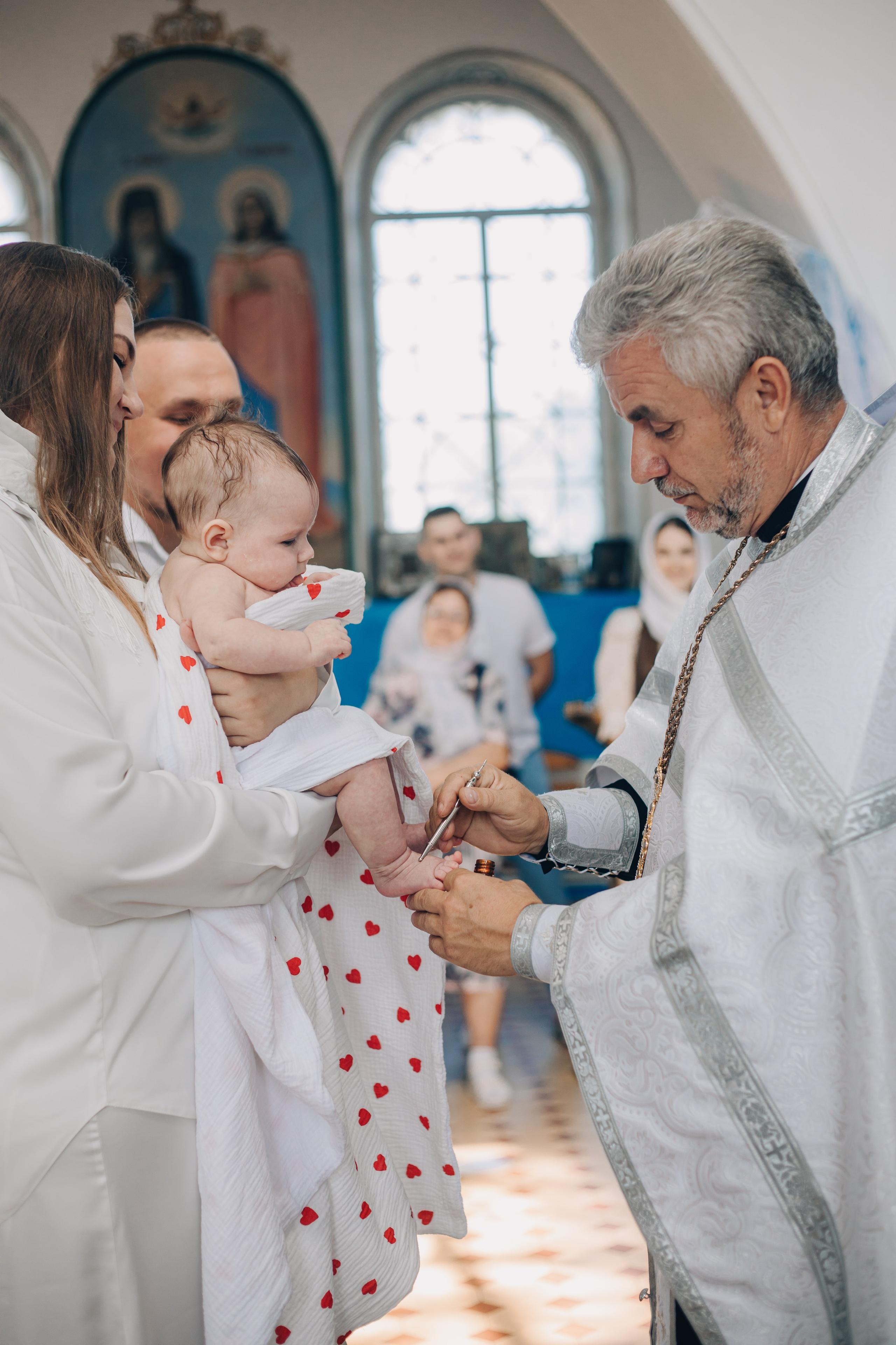 Фотосессия таинство крещения в Тихорецке. Свадебный и семейный фотограф в Краснодарском крае Мария Данилкина