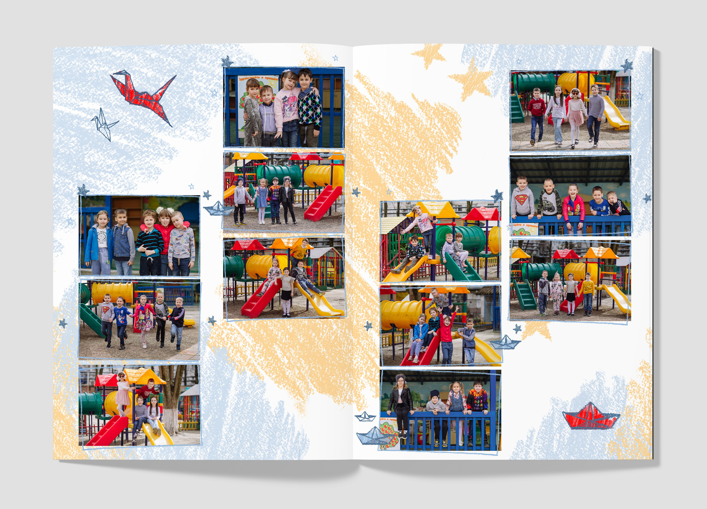 эмоциональные "живые" фотографии в детском саду