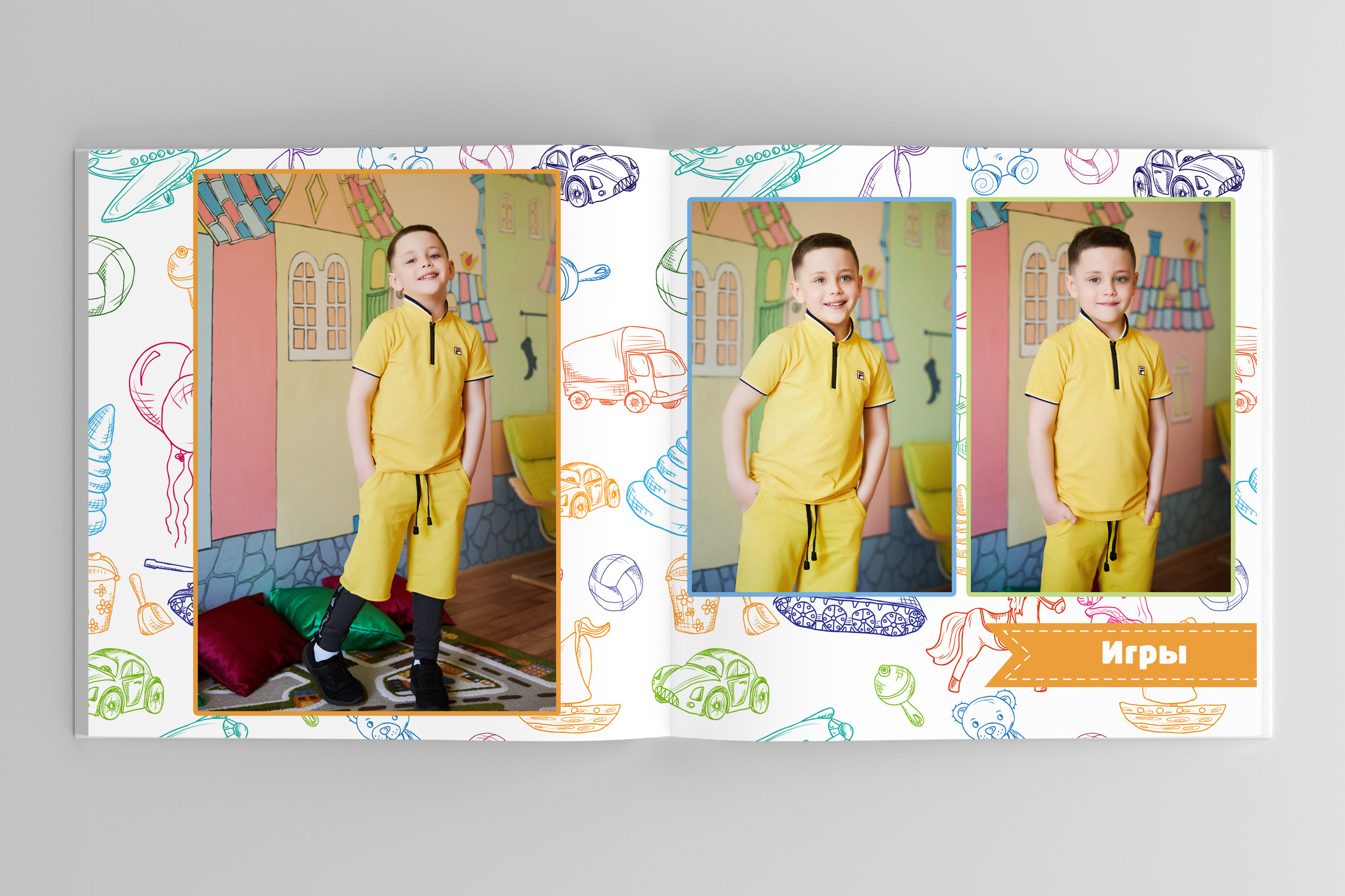 Выпускной альбом «день в саду». Выпускные альбомы для детских садов, школ и ВУЗов в Краснодаре