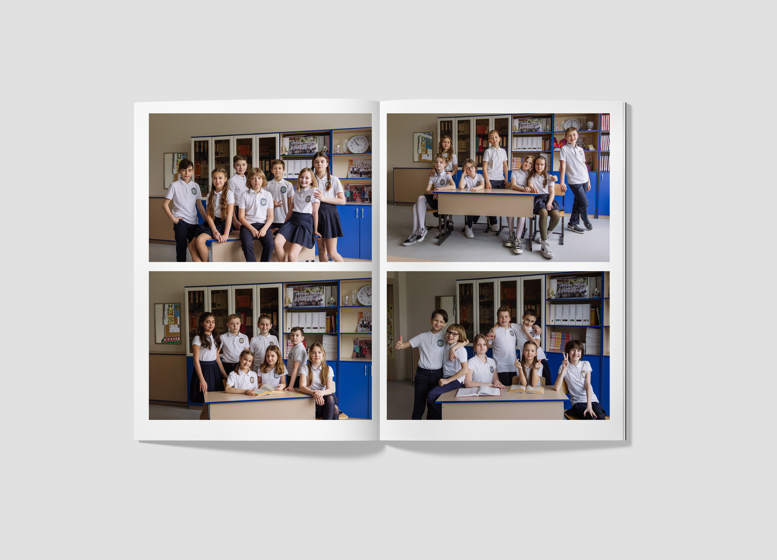 Фотосессия в гимназии №23 в Краснодаре для выпускного альбома