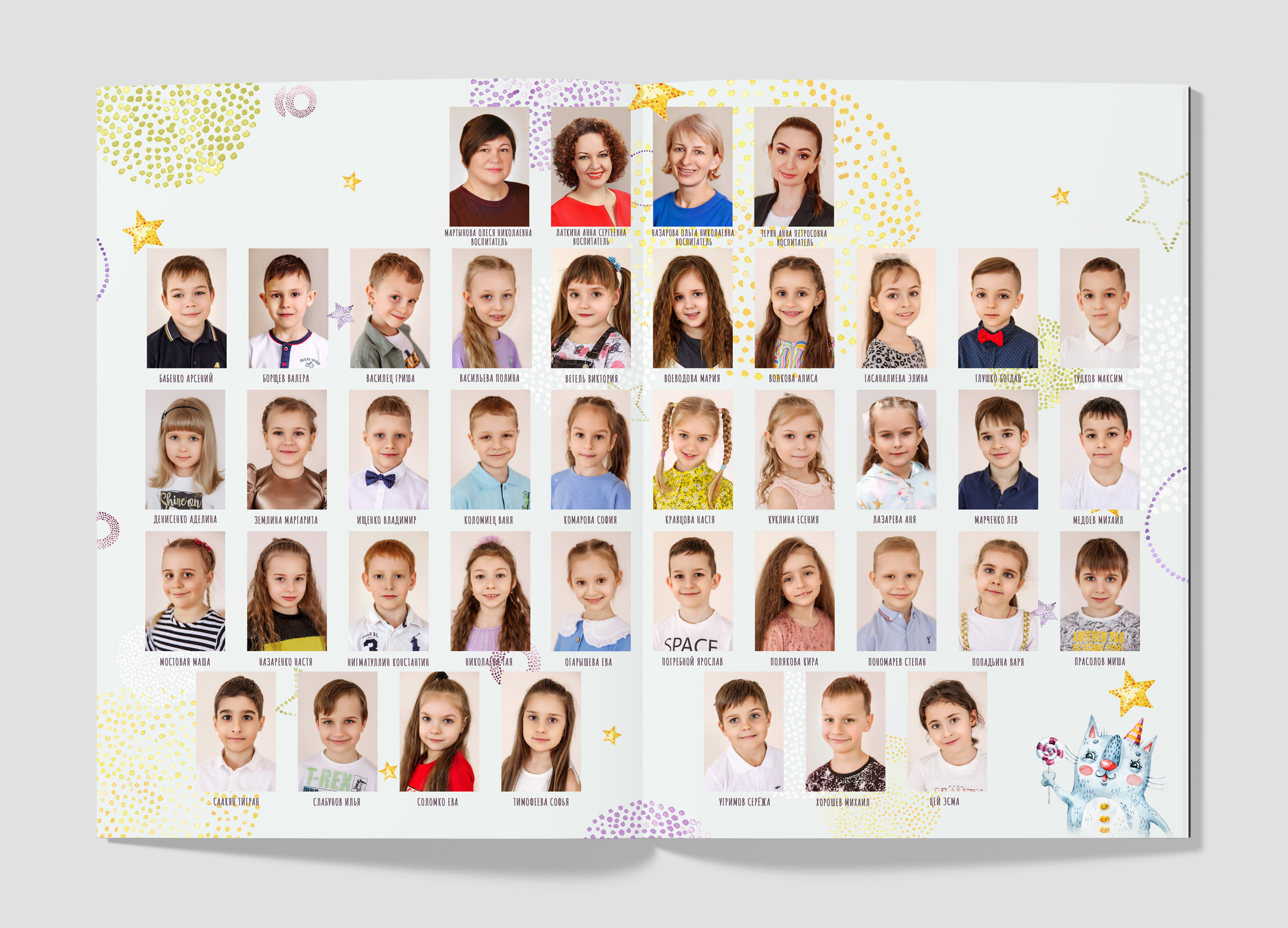 Увидеть альбом «Толстые котики». Выпускные альбомы для детских садов, школ и ВУЗов в Краснодаре