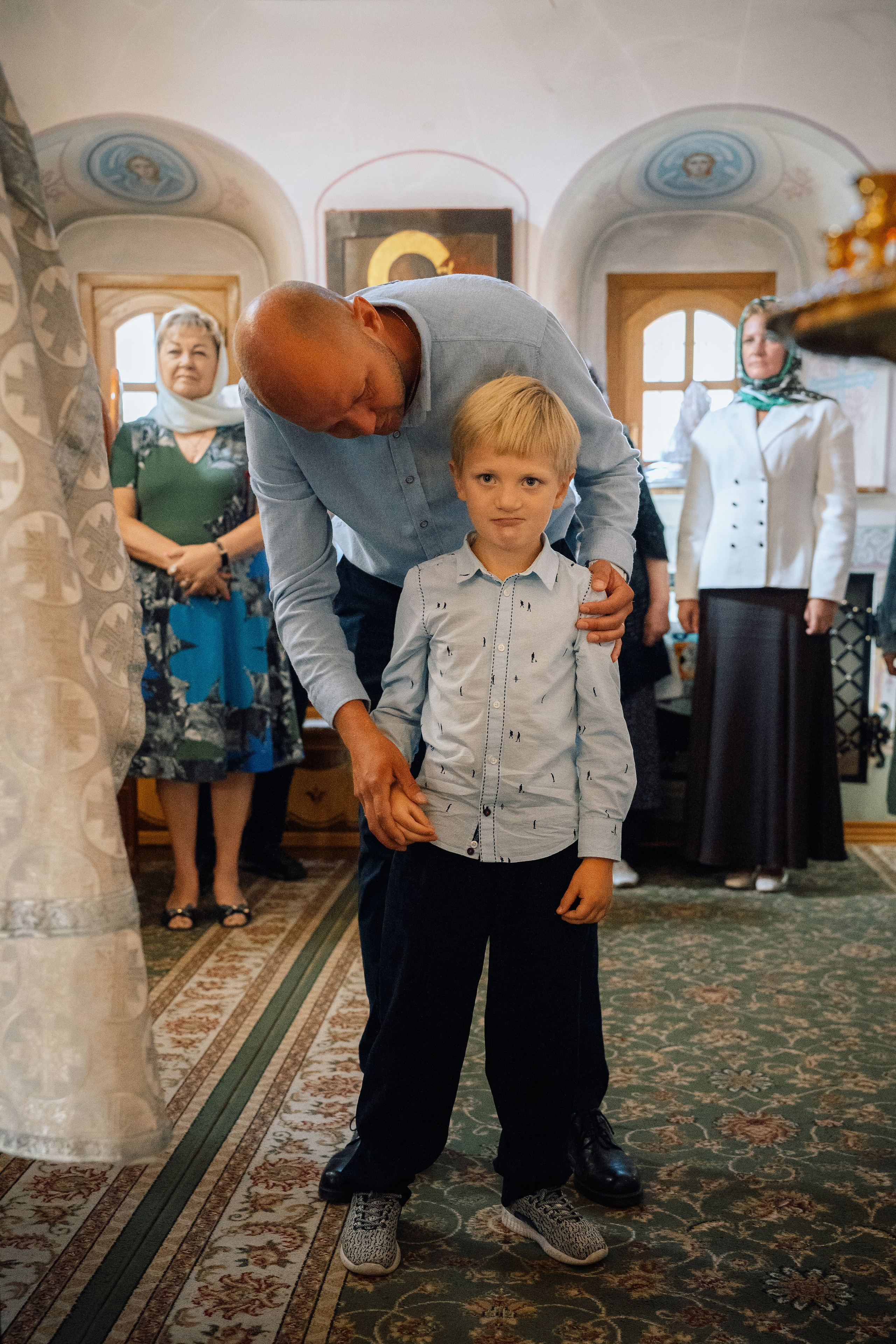 Крещение Марка. Фотограф Казакова Анастасия