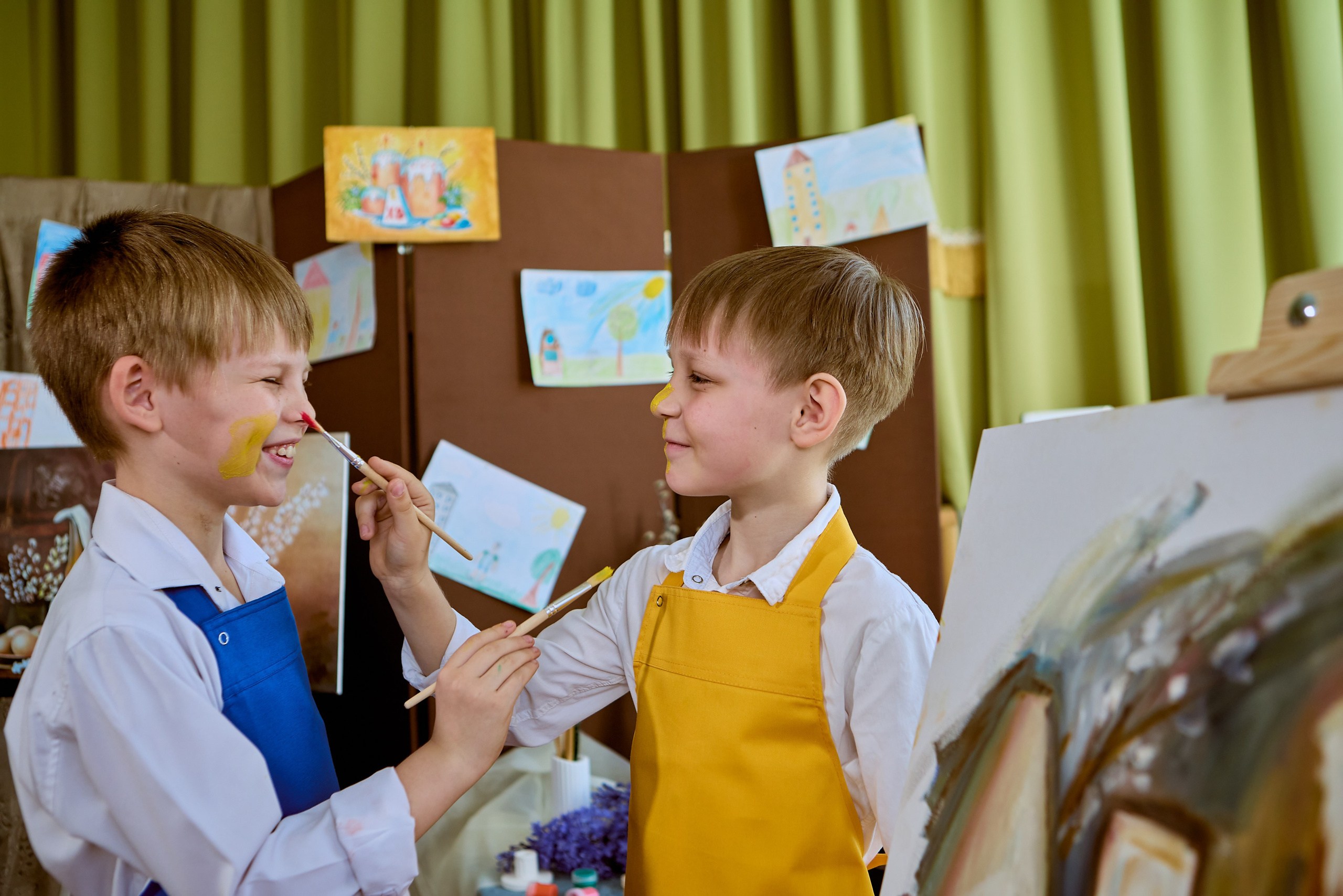 Творческая фотосессия художники