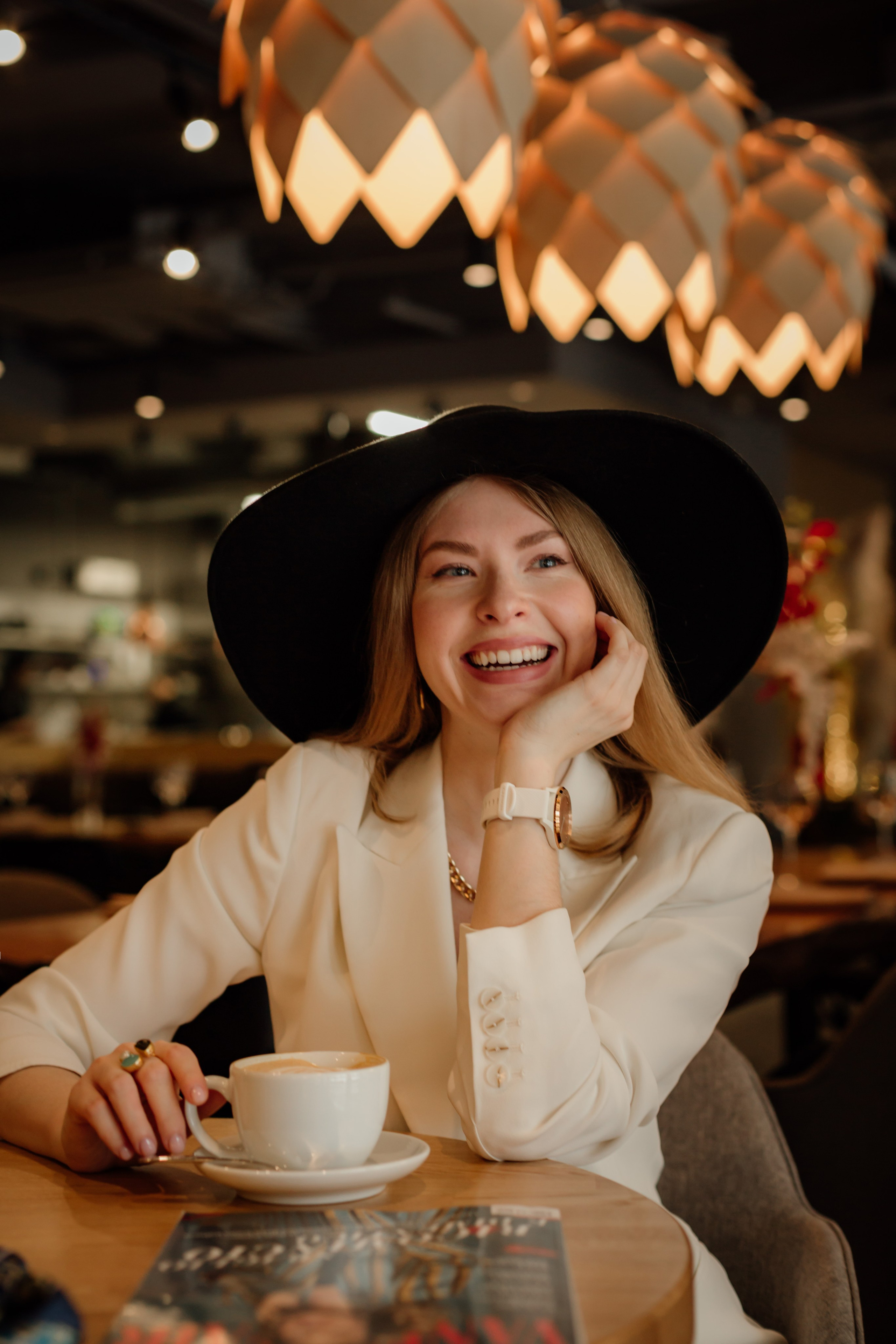 Марина съемка в ресторане. Деловая и Бизнес съемка в  Москве Инесса Грушко