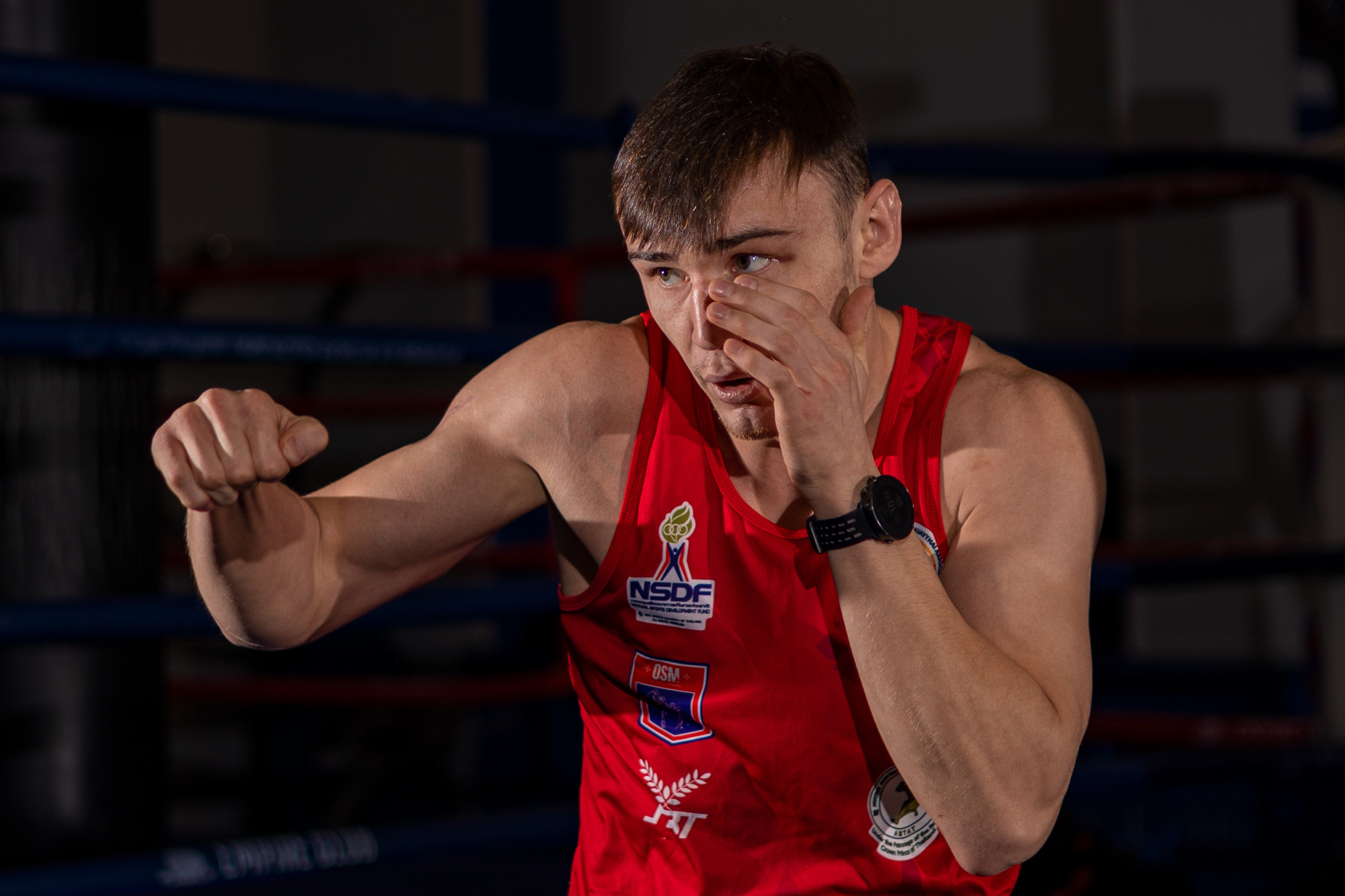 Тайский бокс. Фотограф Князев Сергей