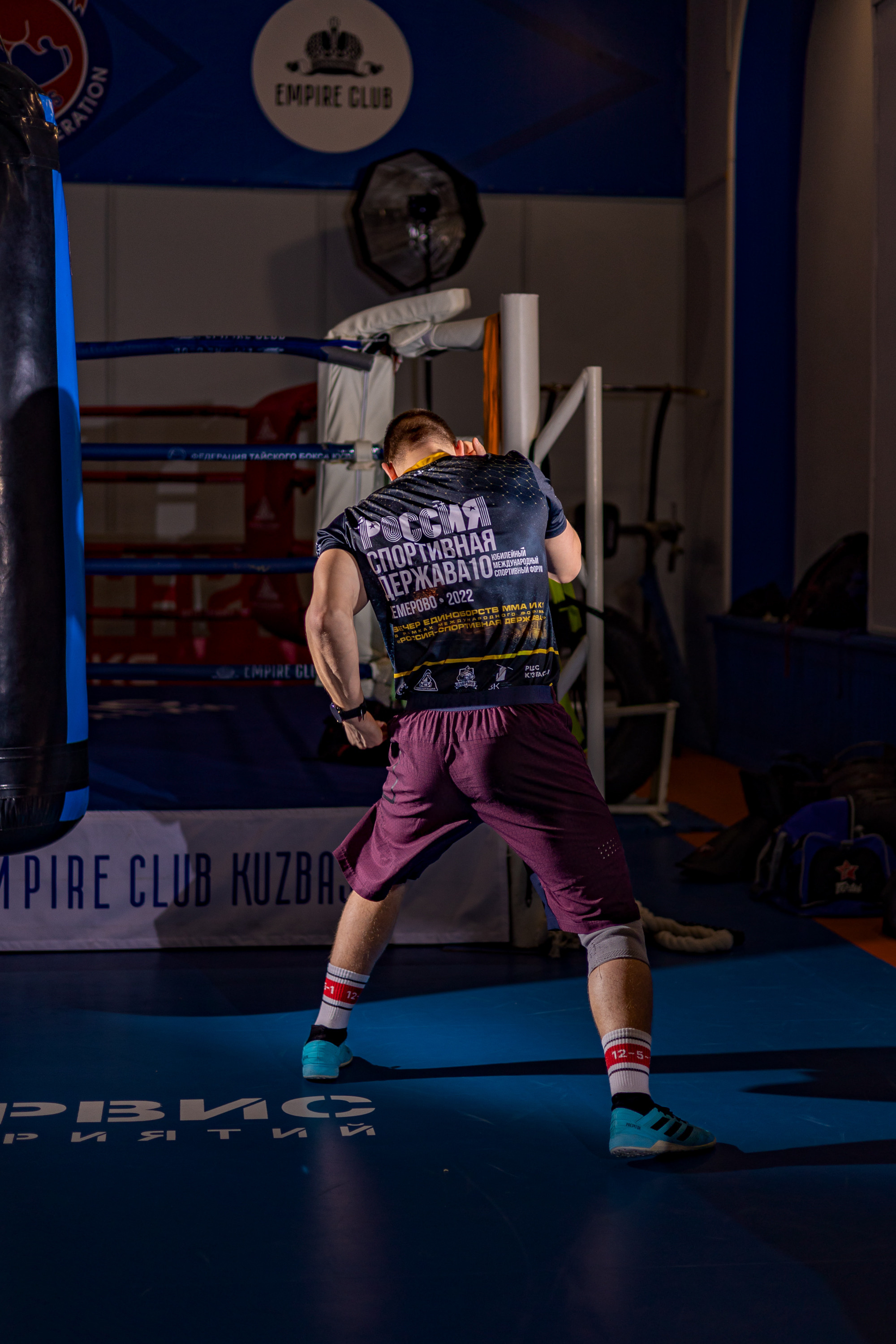 Тайский бокс. Фотограф Князев Сергей