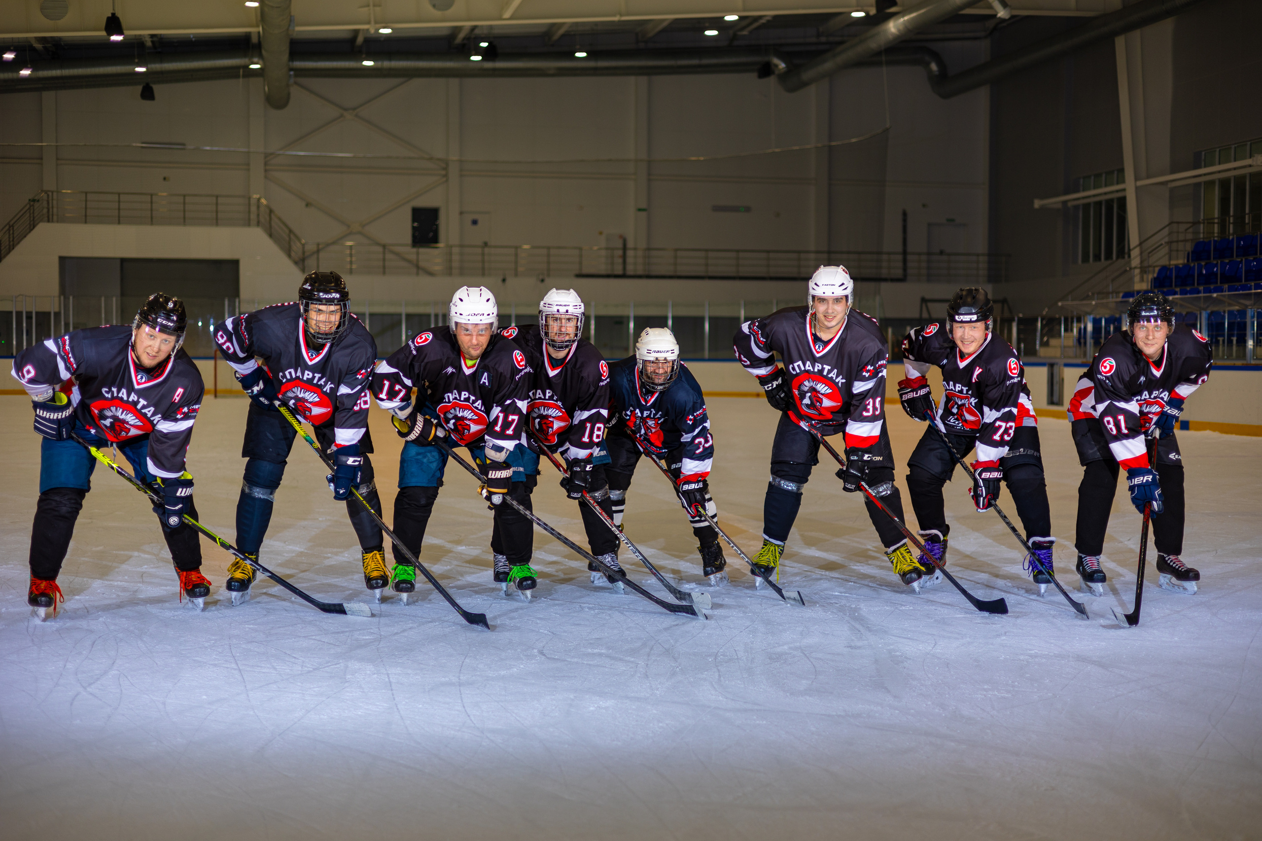 ХК Спартак. Фотограф Князев Сергей