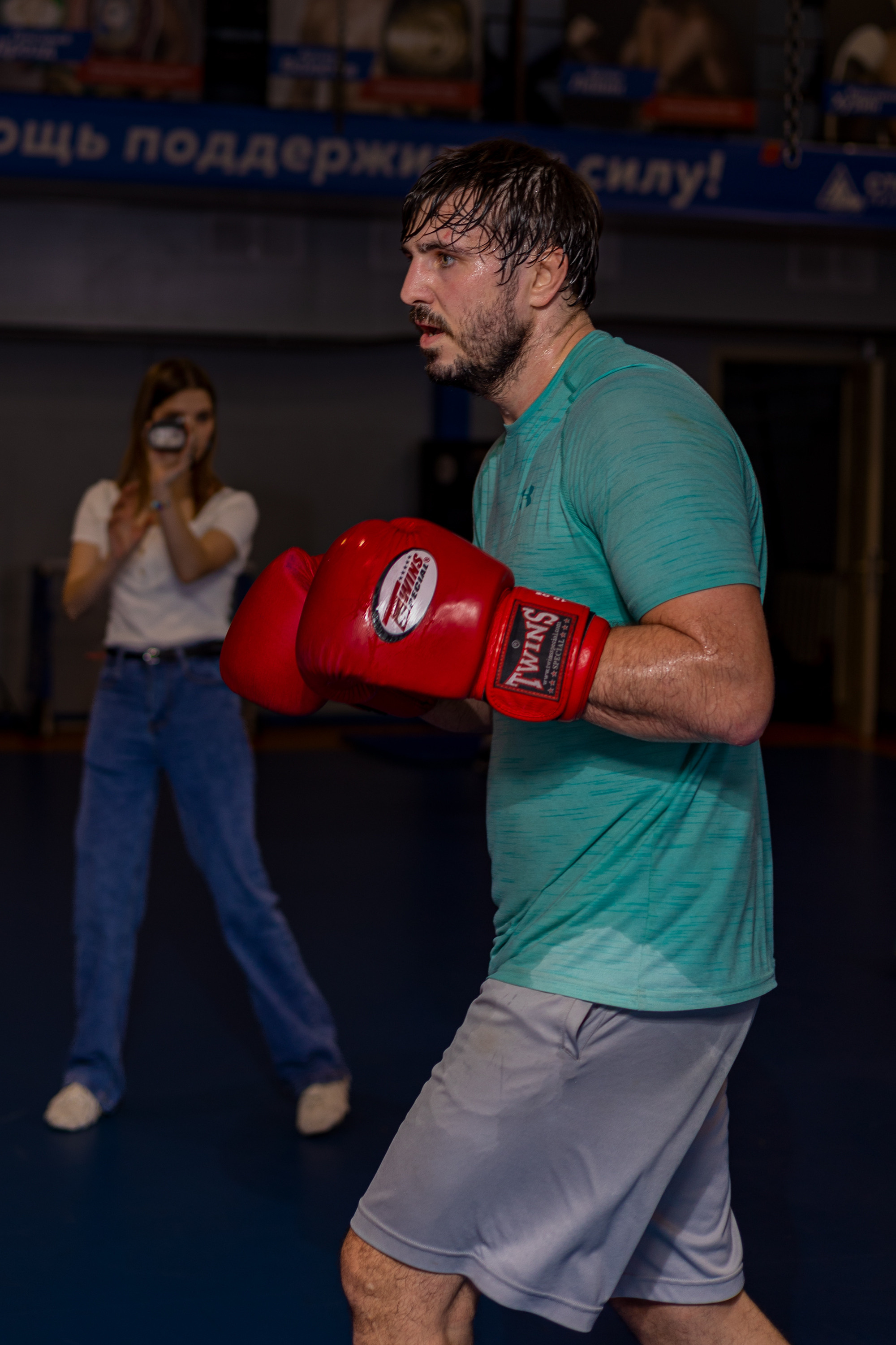 Тайский бокс. Фотограф Князев Сергей