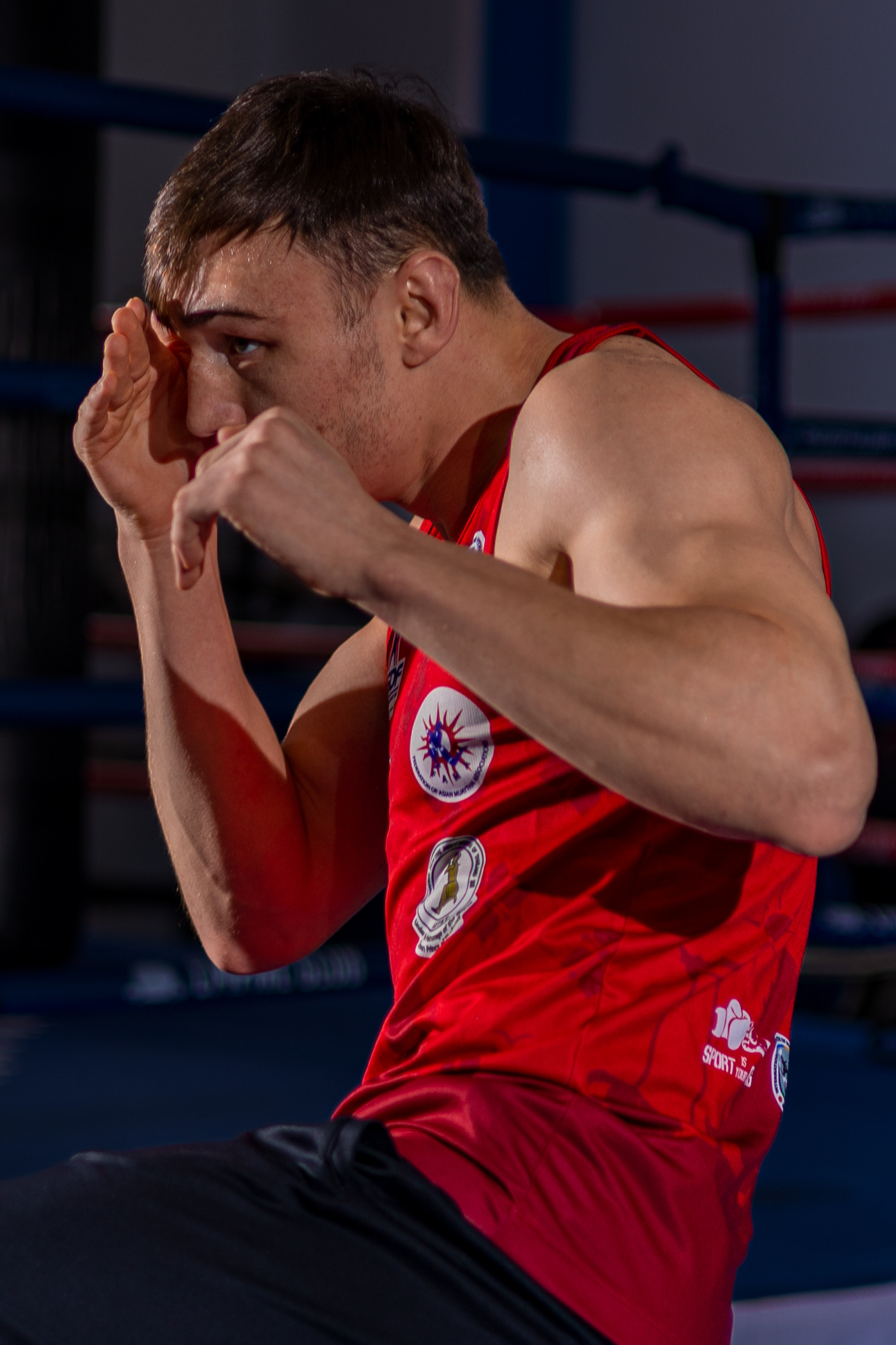 Тайский бокс. Фотограф Князев Сергей