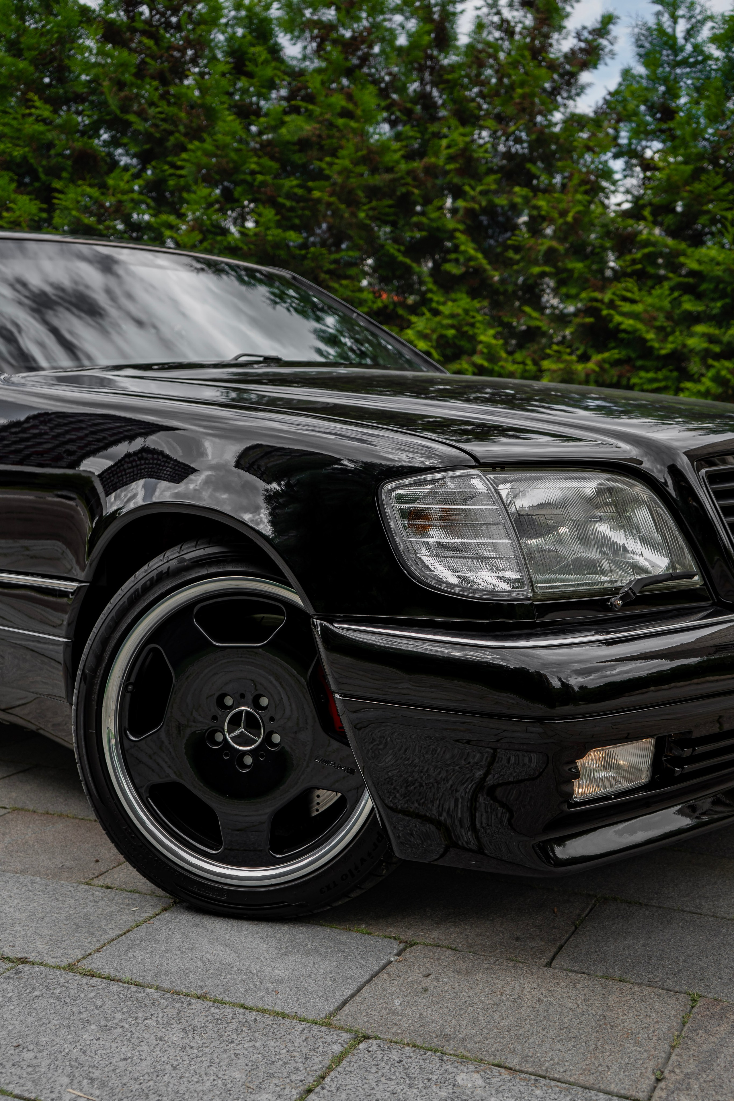 Mercedes W140. Автомобильный фотограф Ногинск Денис Городок