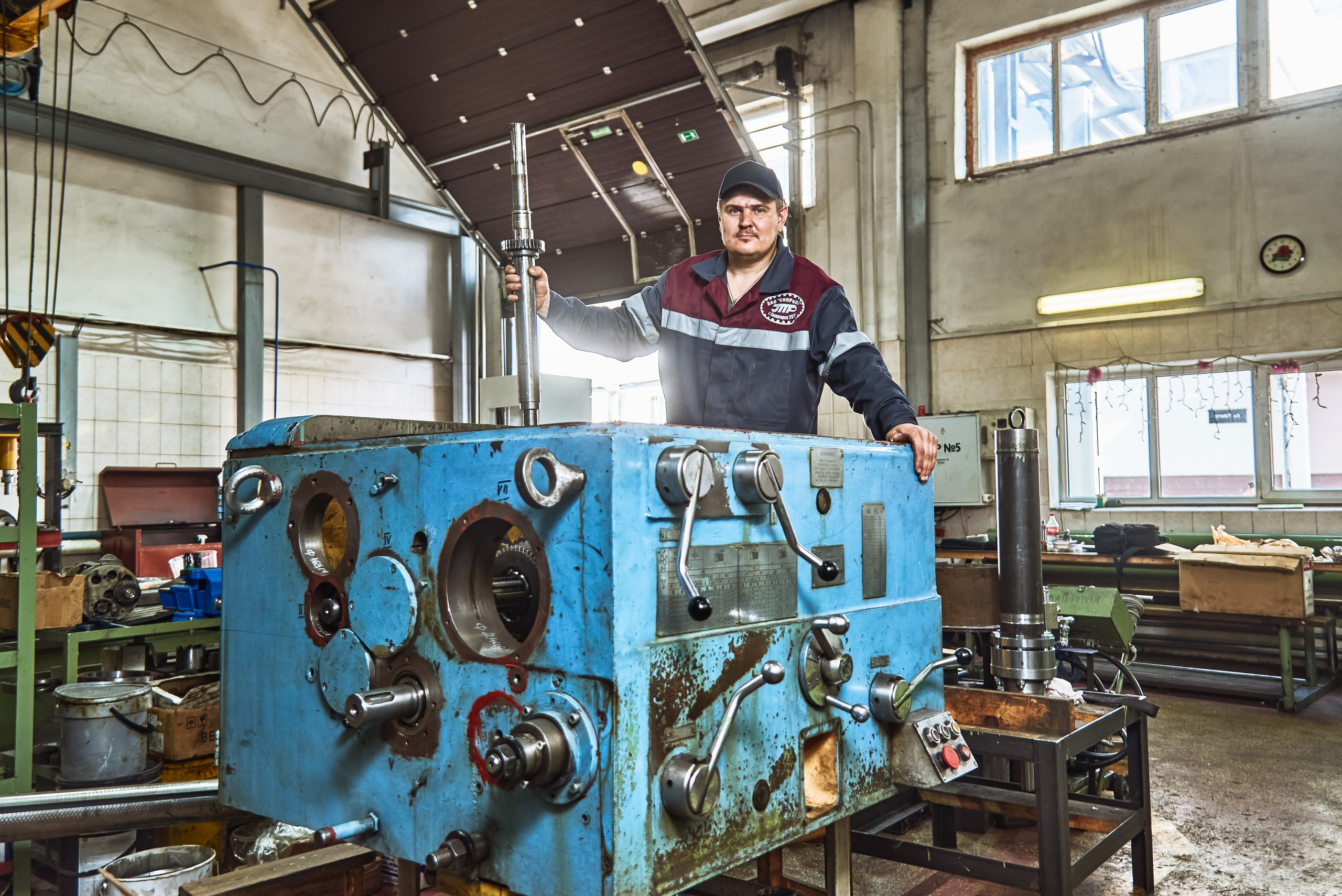 Портрет специалиста на рабочем месте. Фотограф Олег Юршевич Солигорск Минск