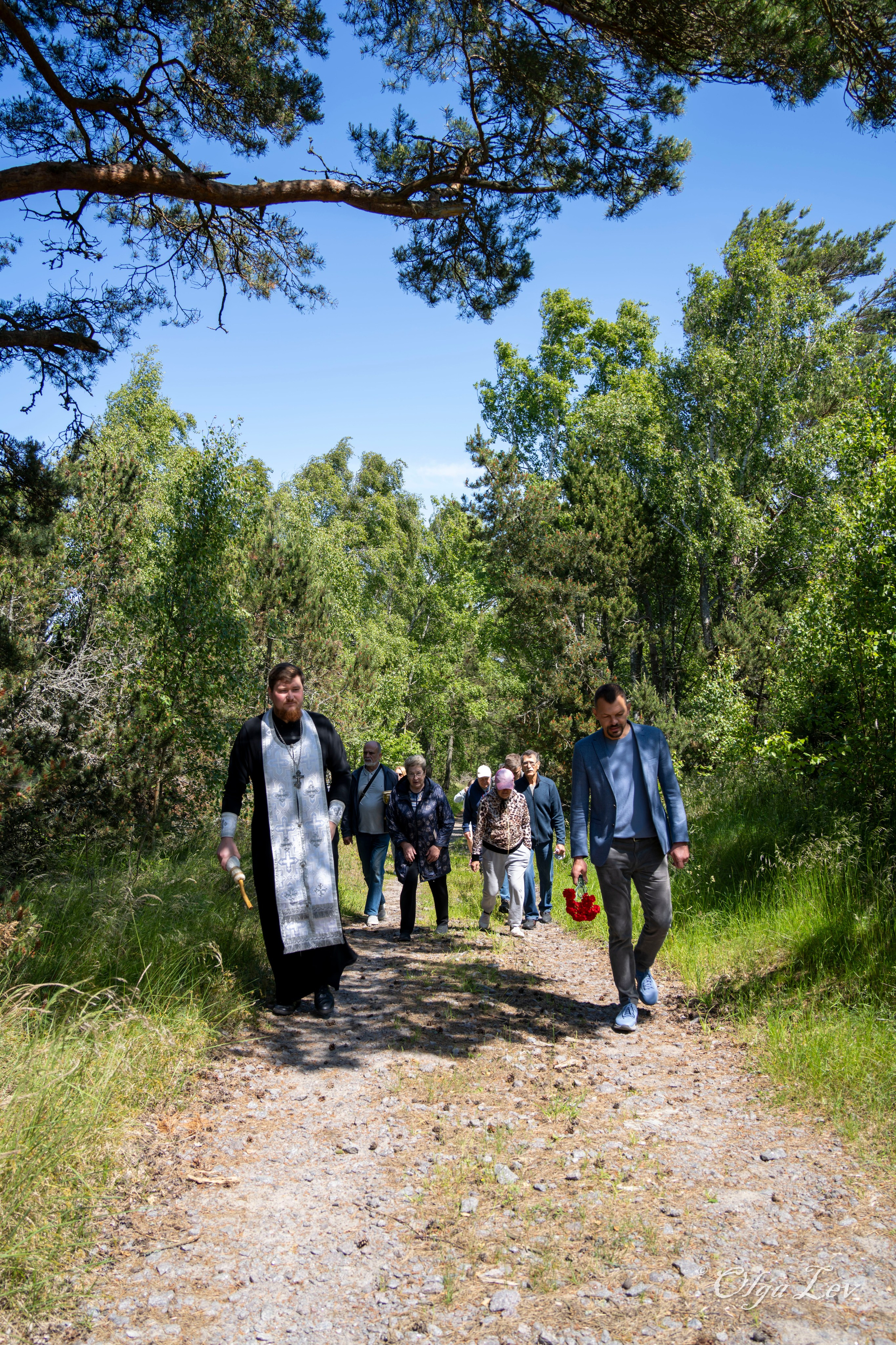 Освящение Поклонного Креста в поселке Морское Калининградской области. Сфотографируй мою душу!