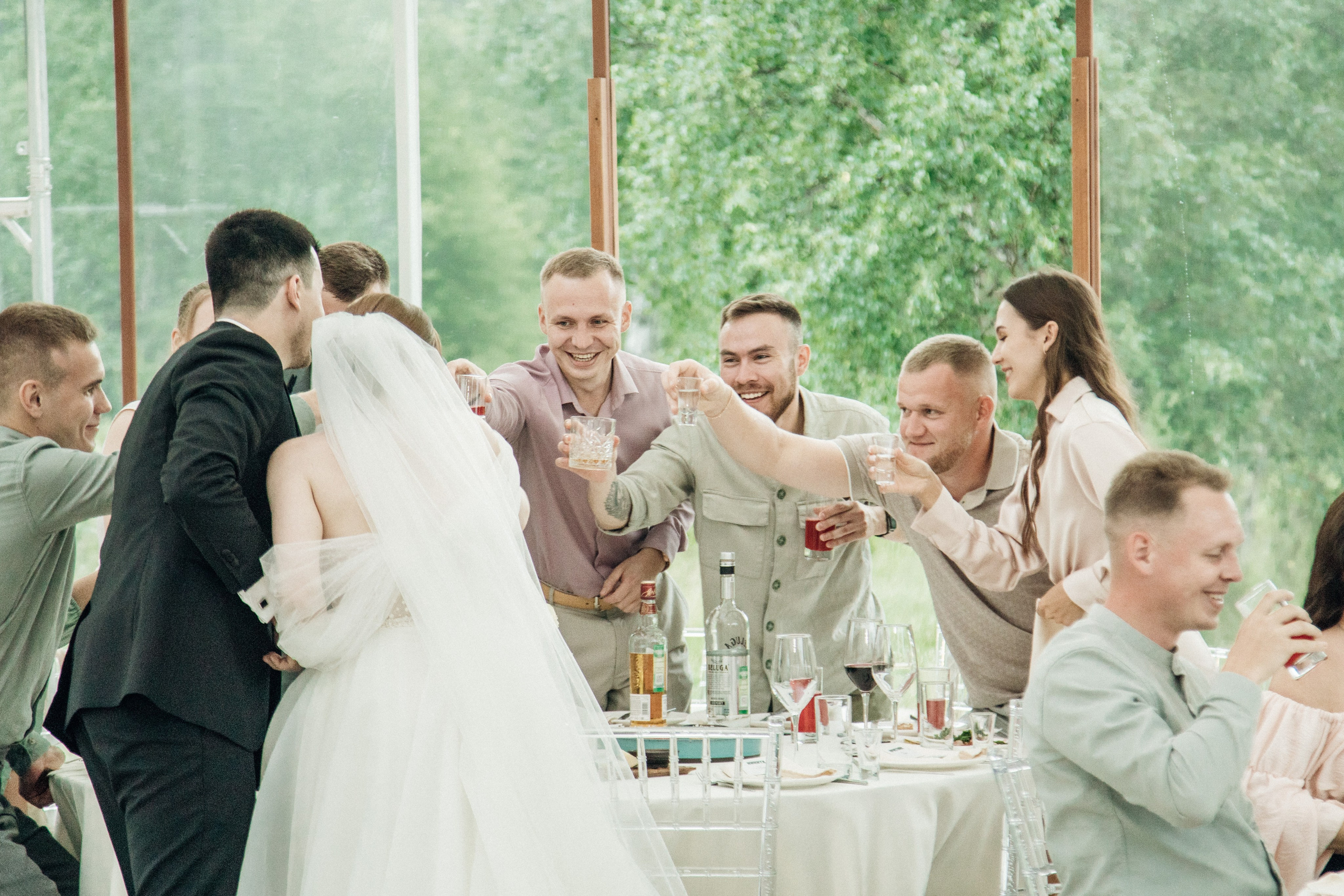 Свадебный день Дмитрия и Полины. Фотограф Анна Чернигова