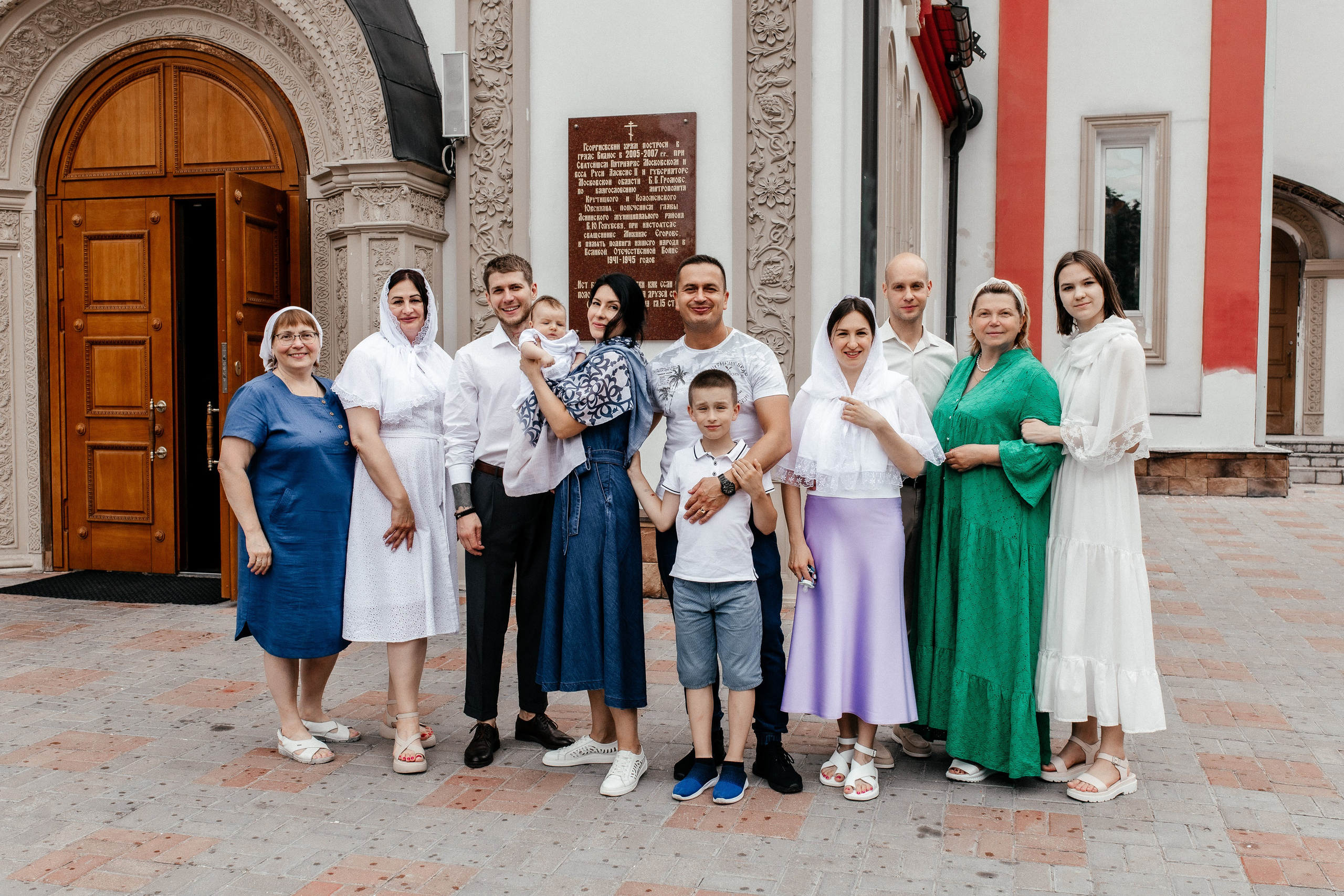 Таинство Крещения! Храм ГЕОРГИЯ ПОБЕДОНОСЦА. Профессиональный фотограф, Москва |Видное Елена Елизарова