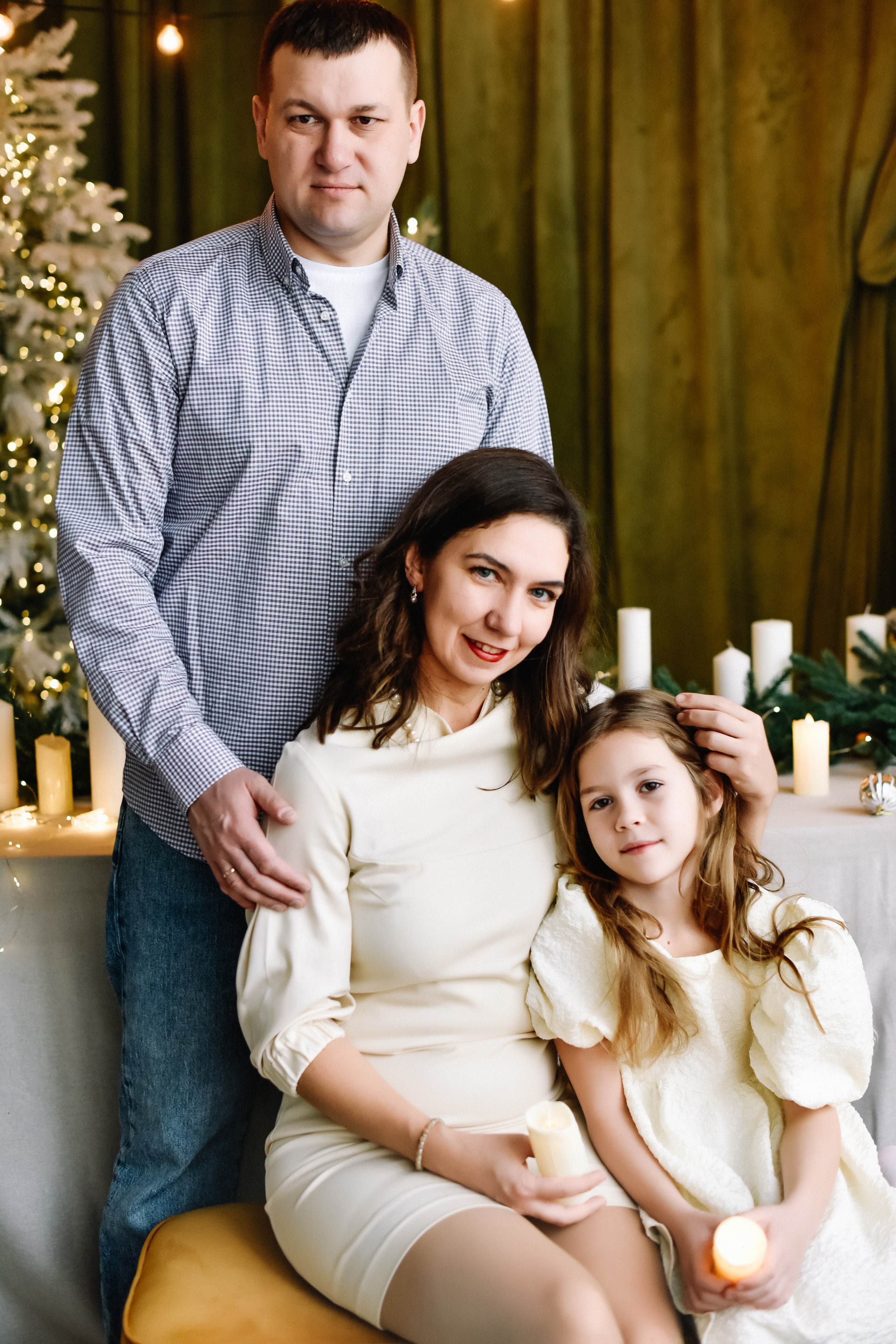 Семья Анастасии, Андрея, Тани и Вани