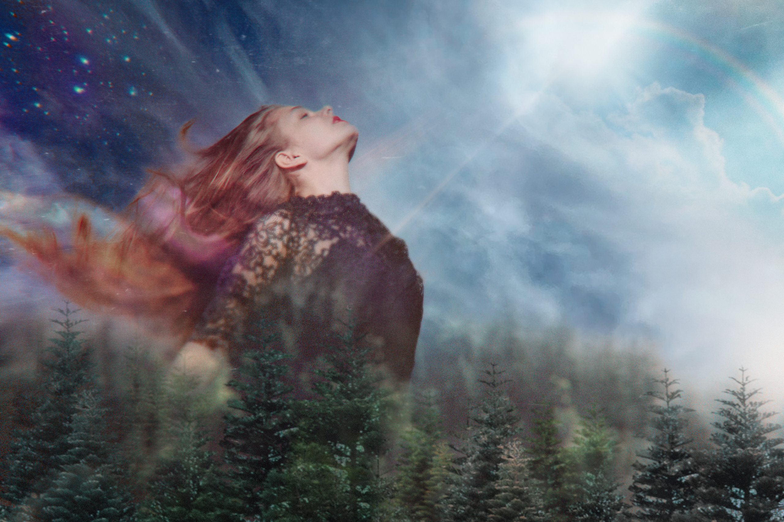 Абстракция женских портретов