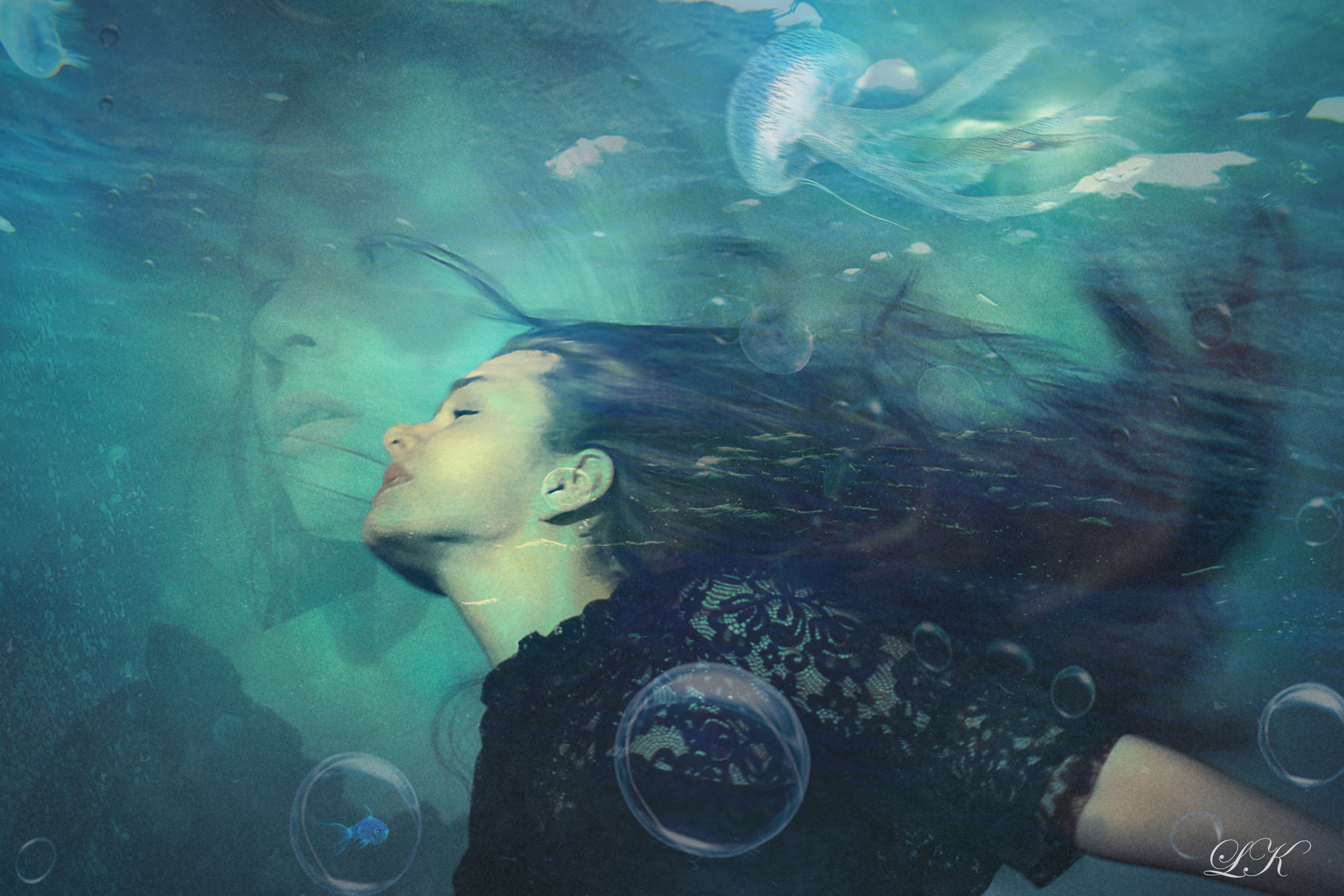 Абстракция женских портретов