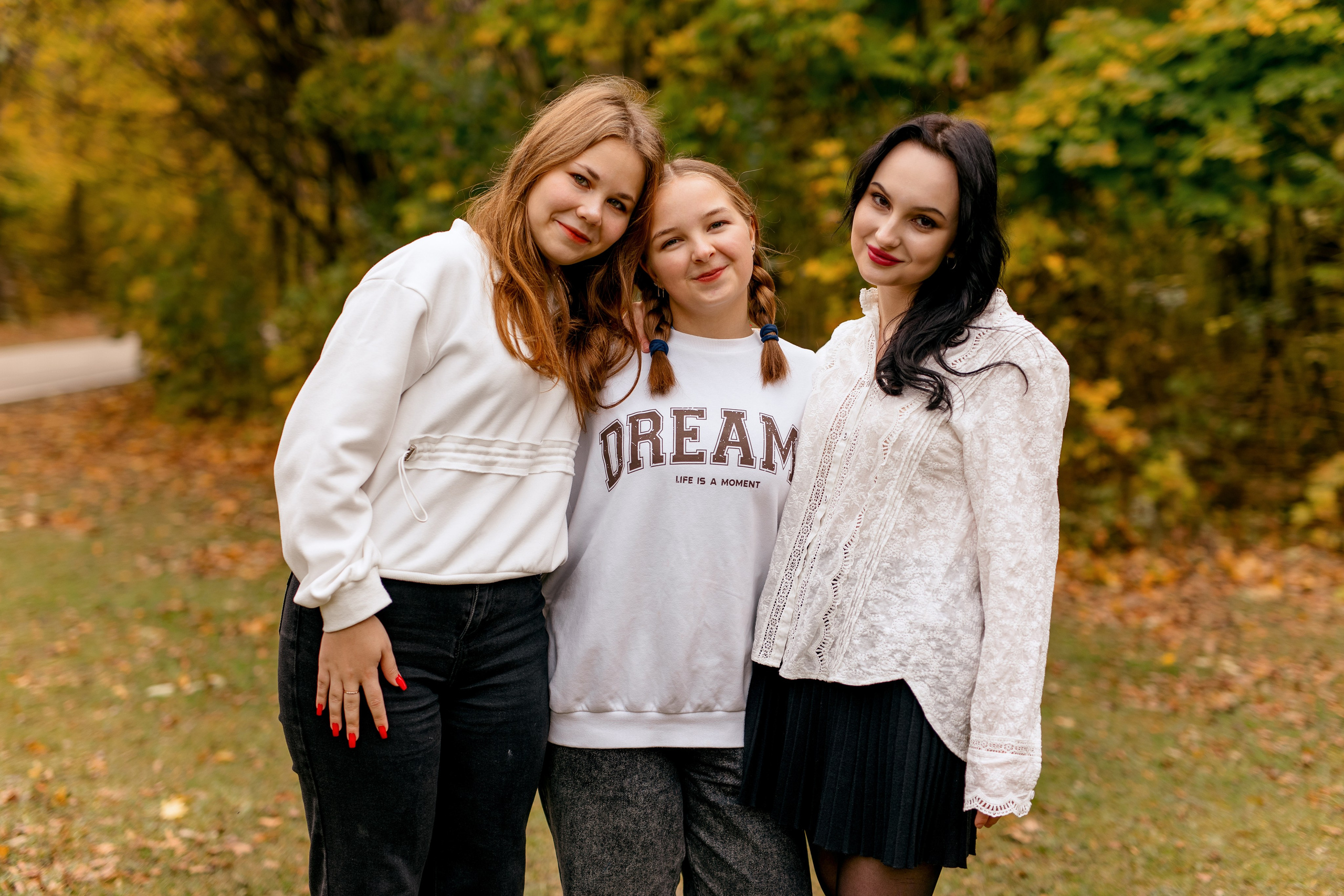 11 класс осенью в роще. Свадебный и семейный фотограф в Туле и области Маша Костина