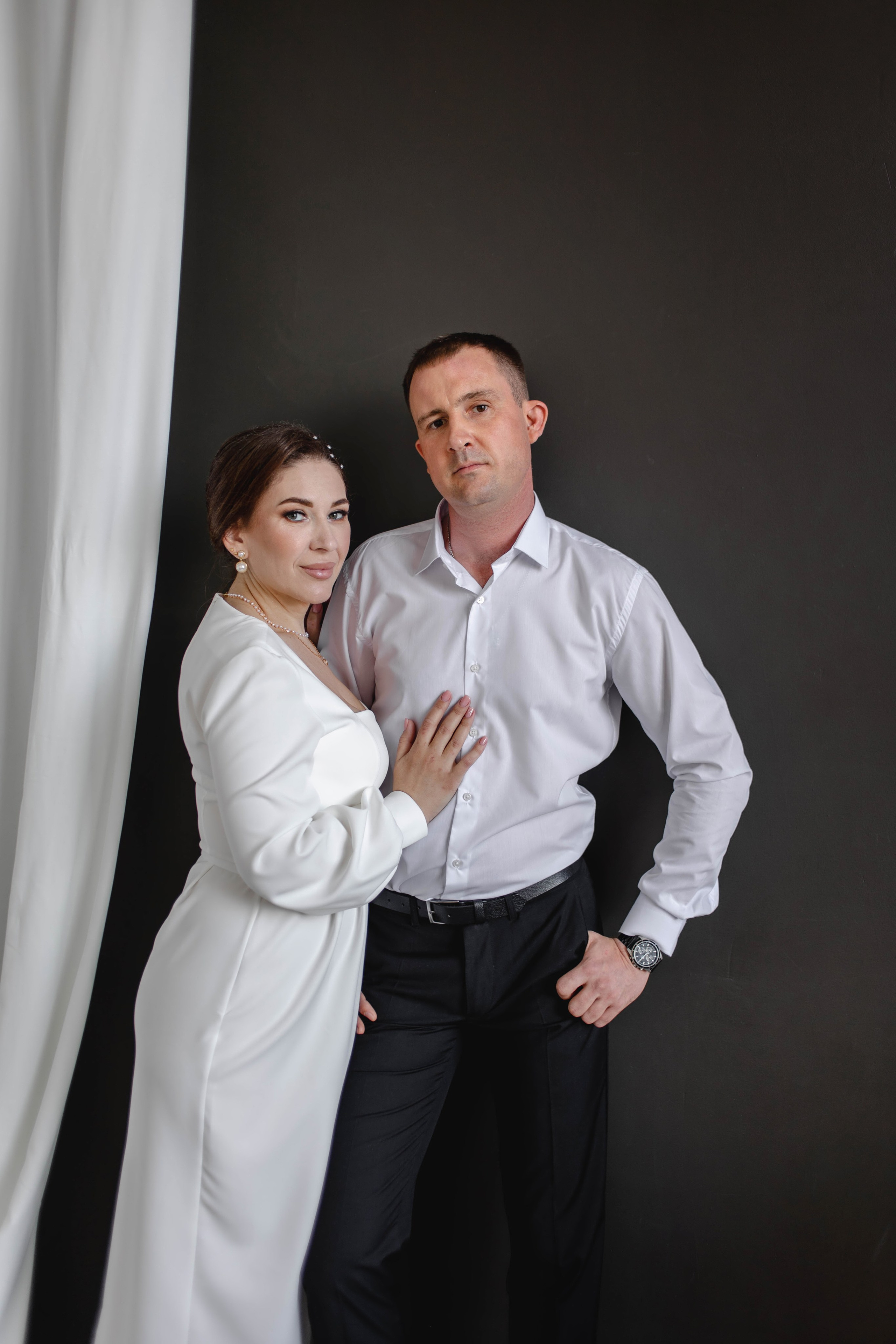 Свадьба Т&А в студии и ЗАГСе. Фотограф в Краснодаре Евгения Михаевич