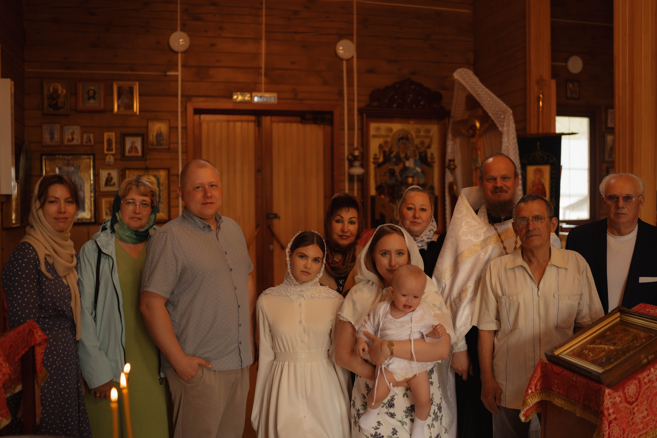 Крещение Любы. Фотограф в Новосибирске Диана Ильиных