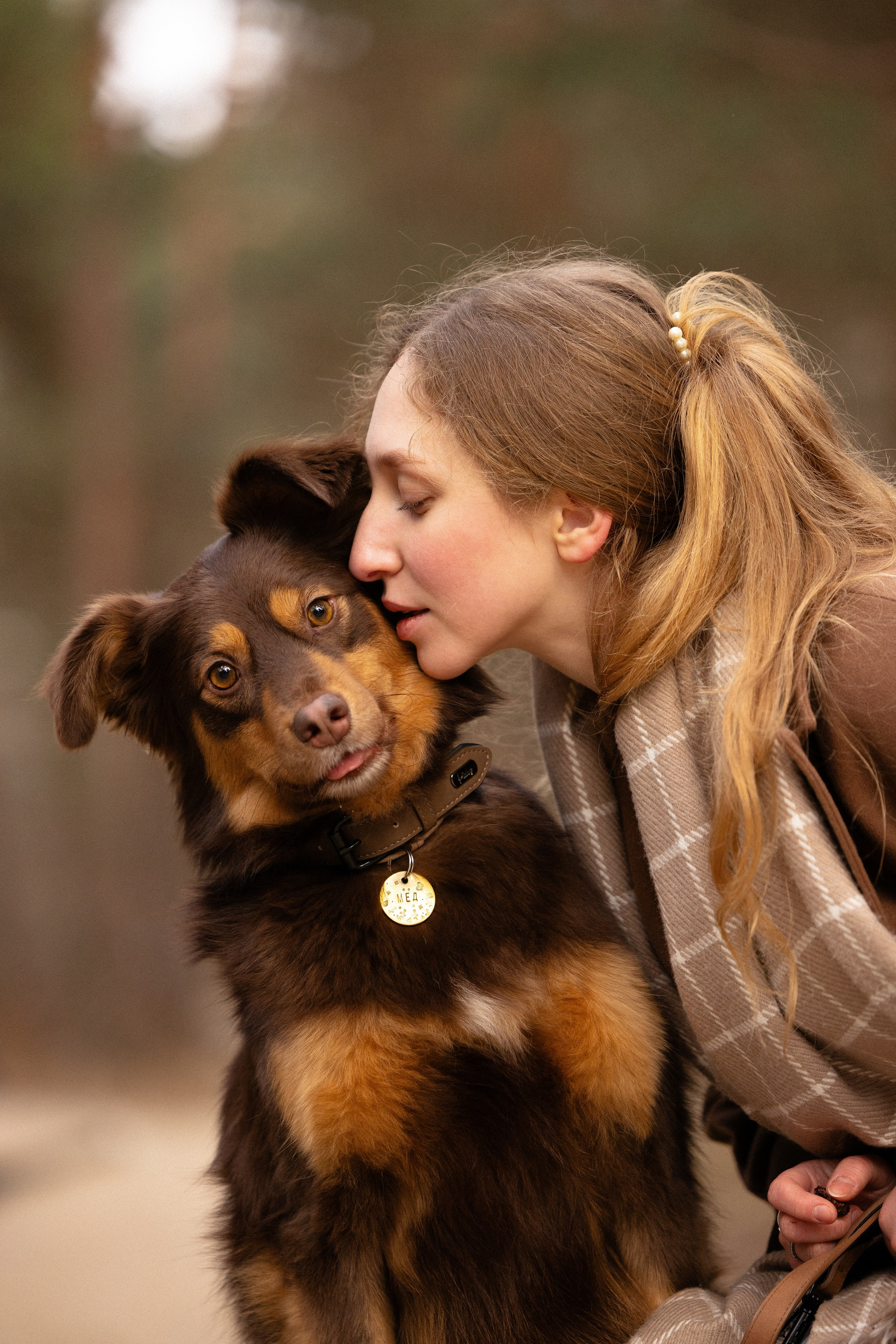 Катя и Мёд. Фотограф и видеограф анималист Аганина Дарья