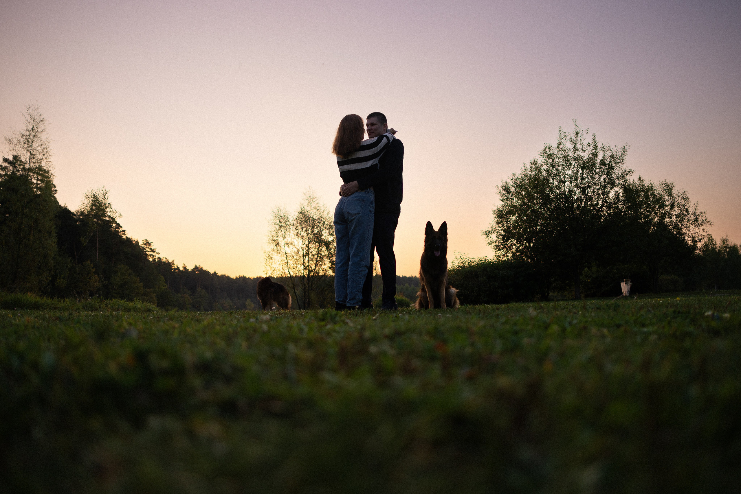 Алена, Матвей, Фанни и Фрея. Фотограф и видеограф анималист Аганина Дарья