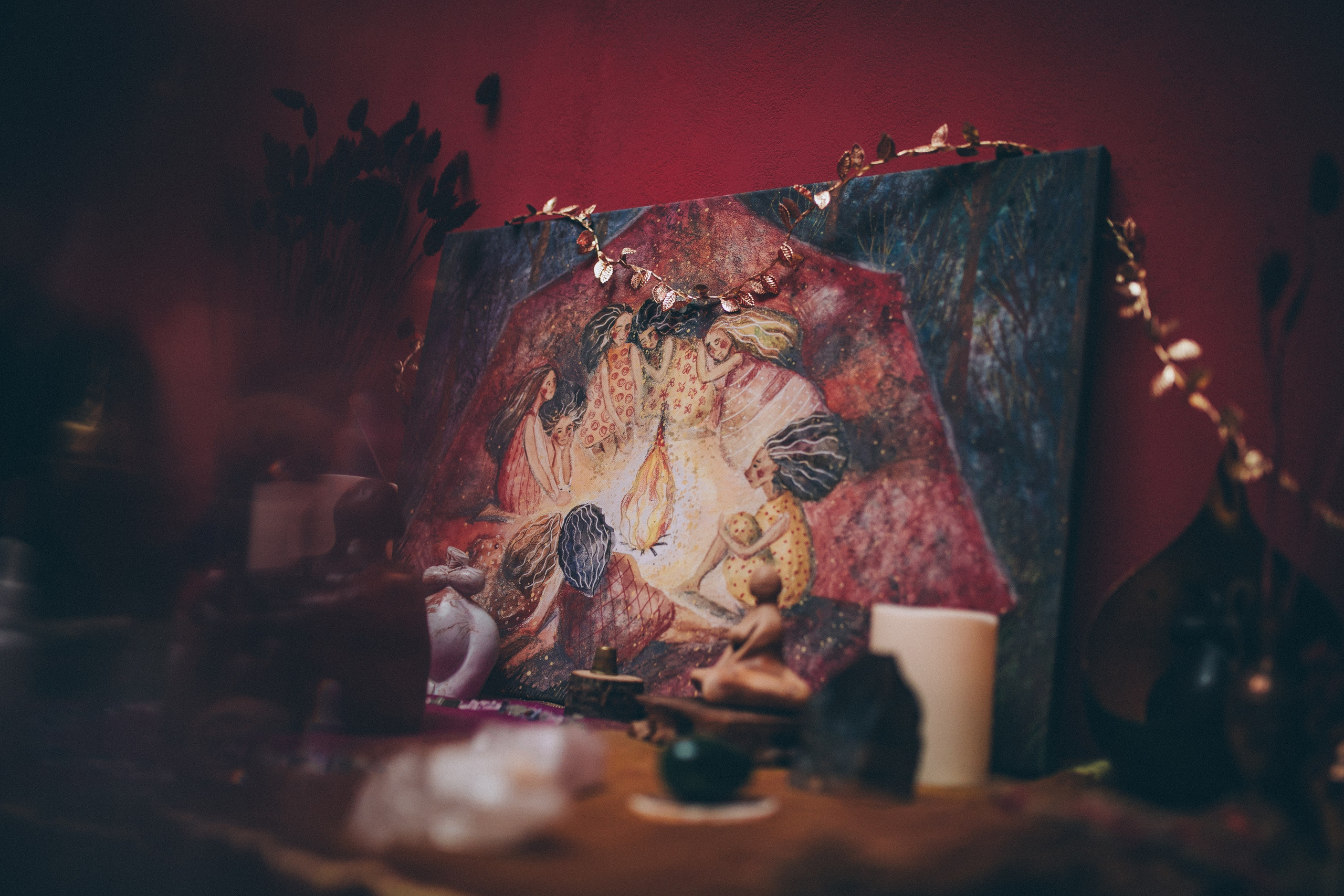 Сакральные женские круги. Фотограф Лебедева Наталья