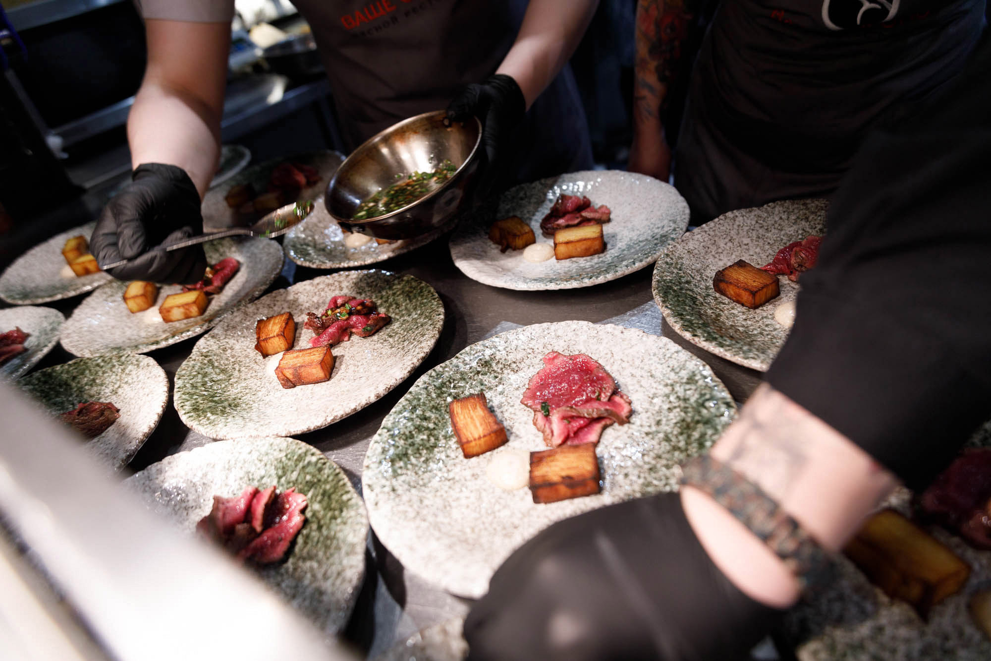 Ресторан Ваще Огонь 21 марта Гастроужин Горизонты. Фотограф в Самаре Максим Тырин