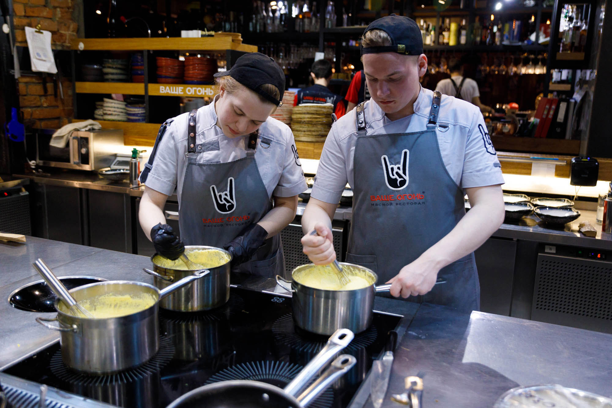 Ресторан Ваще Огонь 21 марта Гастроужин Горизонты. Фотограф в Самаре Максим Тырин