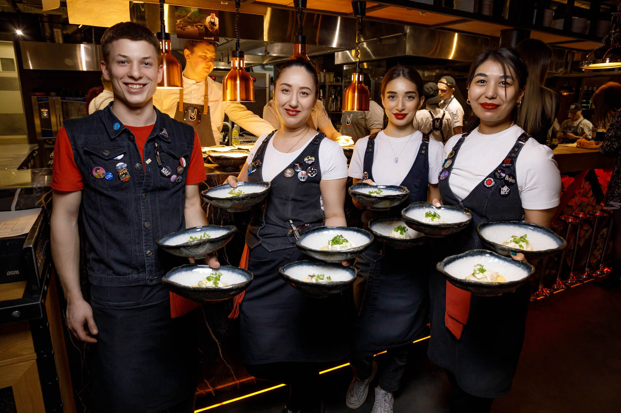 Ресторан Ваще Огонь 21 марта Гастроужин Горизонты. Фотограф в Самаре Максим Тырин