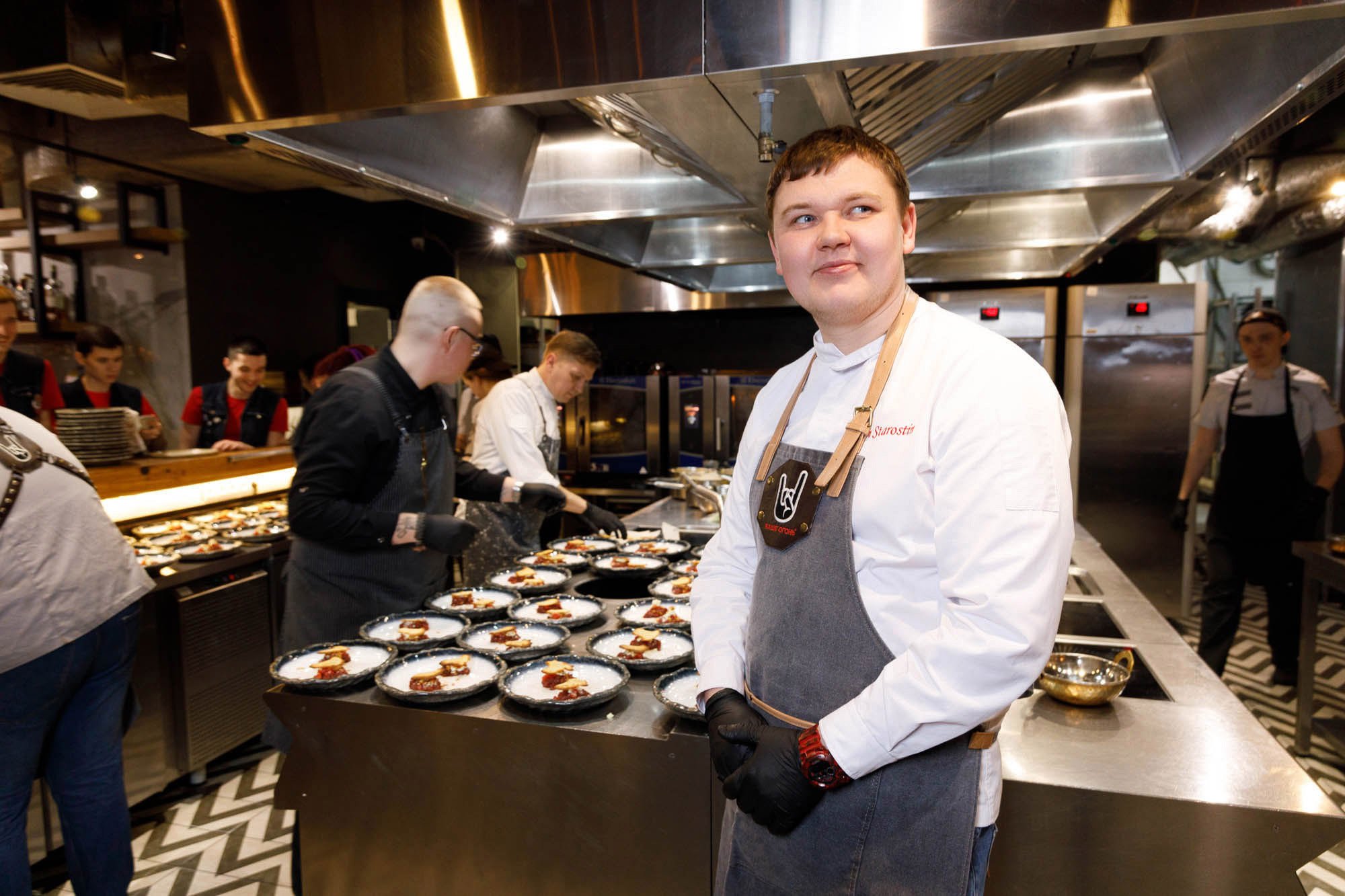 Ресторан Ваще Огонь 21 марта Гастроужин Горизонты. Фотограф в Самаре Максим Тырин