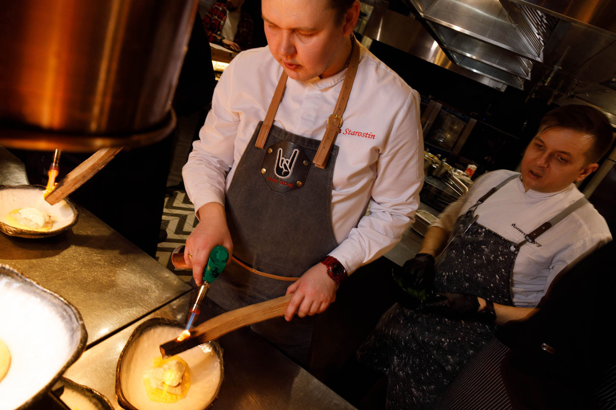 Ресторан Ваще Огонь 21 марта Гастроужин Горизонты. Фотограф в Самаре Максим Тырин