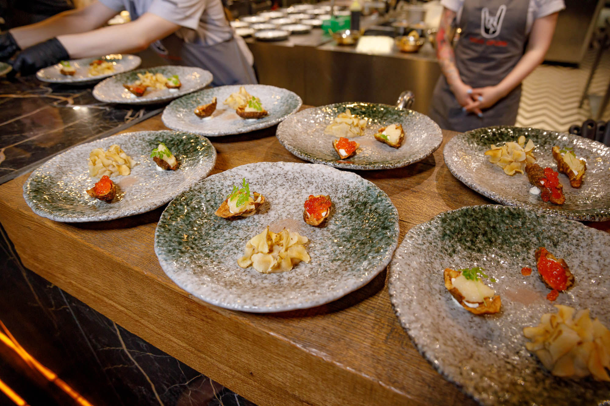 Ресторан Ваще Огонь 21 марта Гастроужин Горизонты. Фотограф в Самаре Максим Тырин