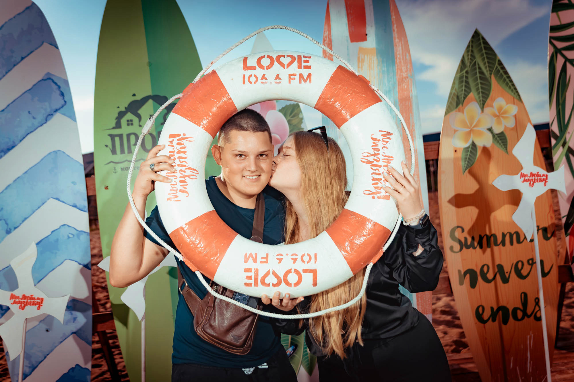 LOVE RADIO Самара 106.6 FM (Love. Sunset. Sup). Фотограф в Самаре Максим Тырин