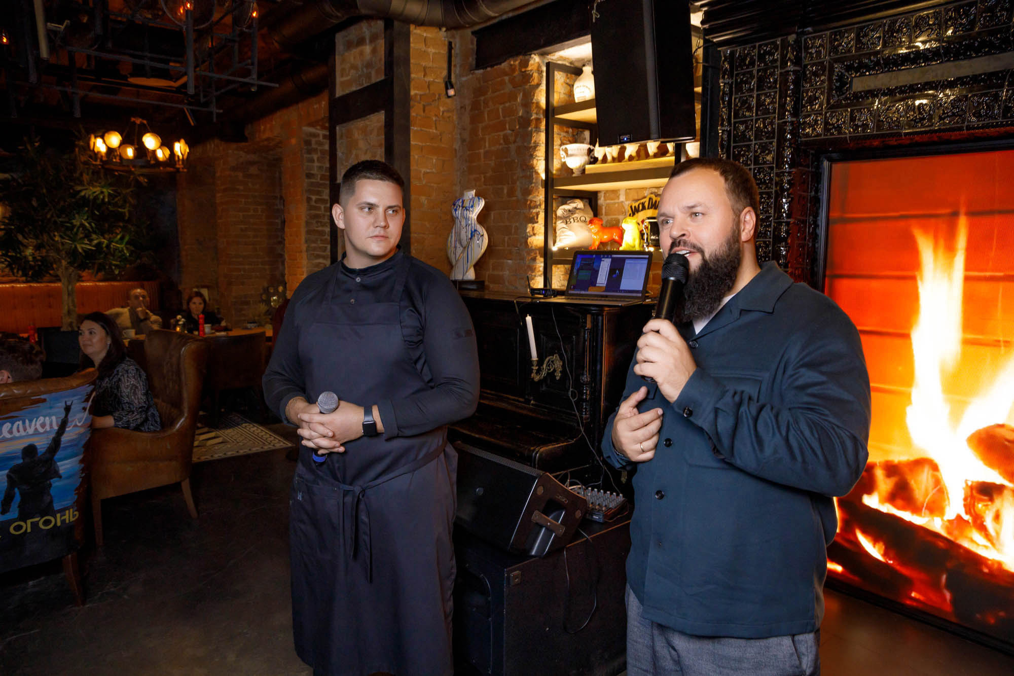 Ресторан Ваще Огонь 21 марта Гастроужин Горизонты. Фотограф в Самаре Максим Тырин