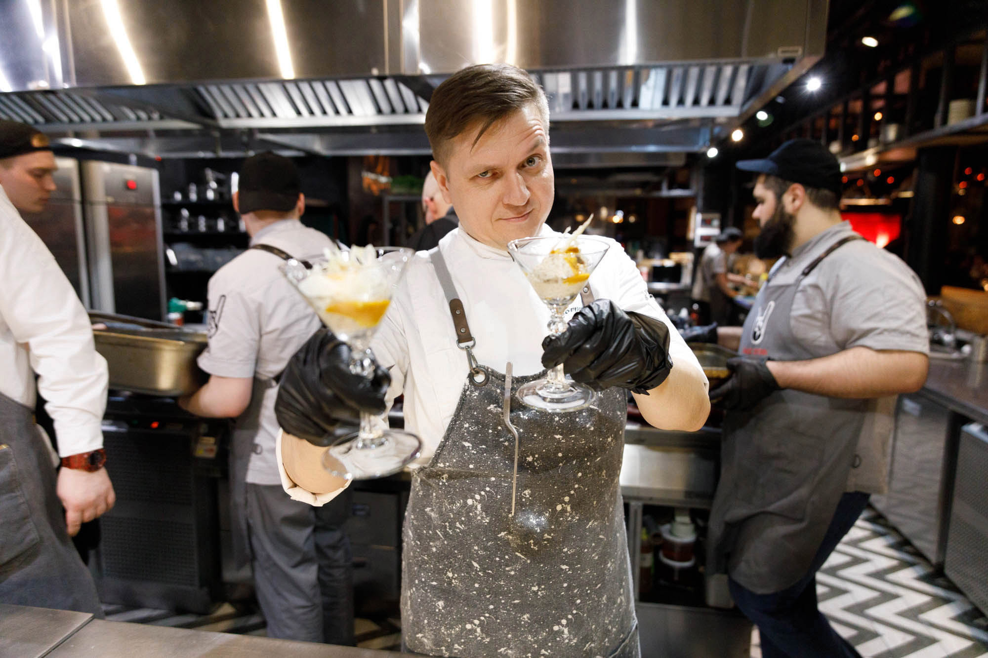 Ресторан Ваще Огонь 21 марта Гастроужин Горизонты. Фотограф в Самаре Максим Тырин