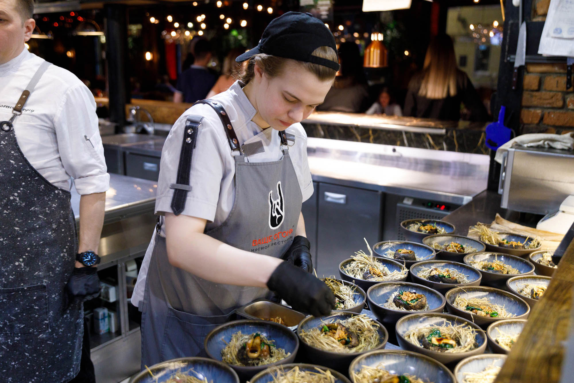 Ресторан Ваще Огонь 21 марта Гастроужин Горизонты. Фотограф в Самаре Максим Тырин