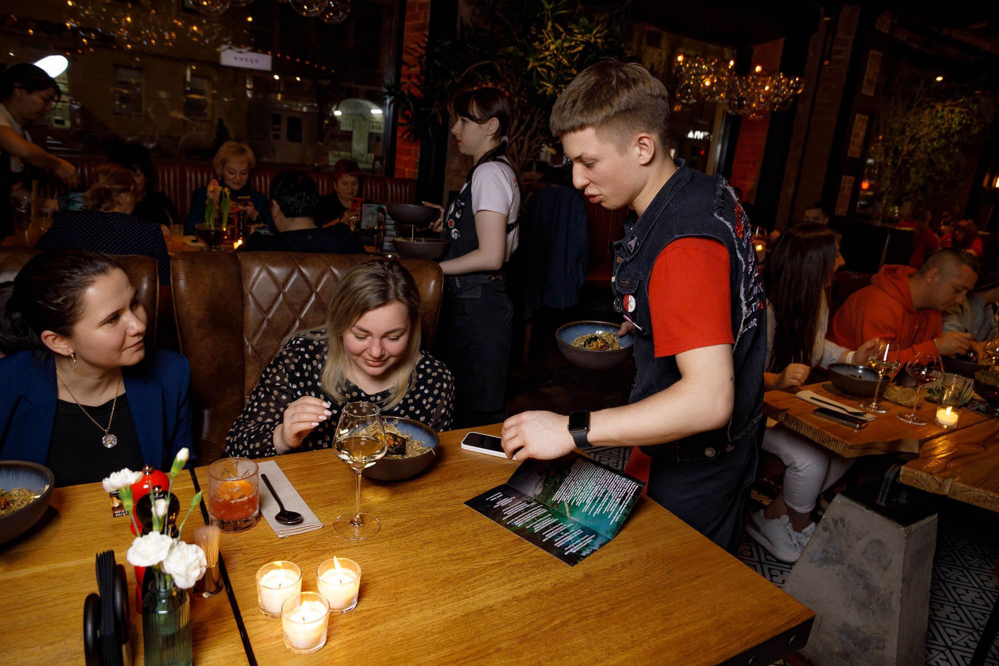 Ресторан Ваще Огонь 21 марта Гастроужин Горизонты. Фотограф в Самаре Максим Тырин