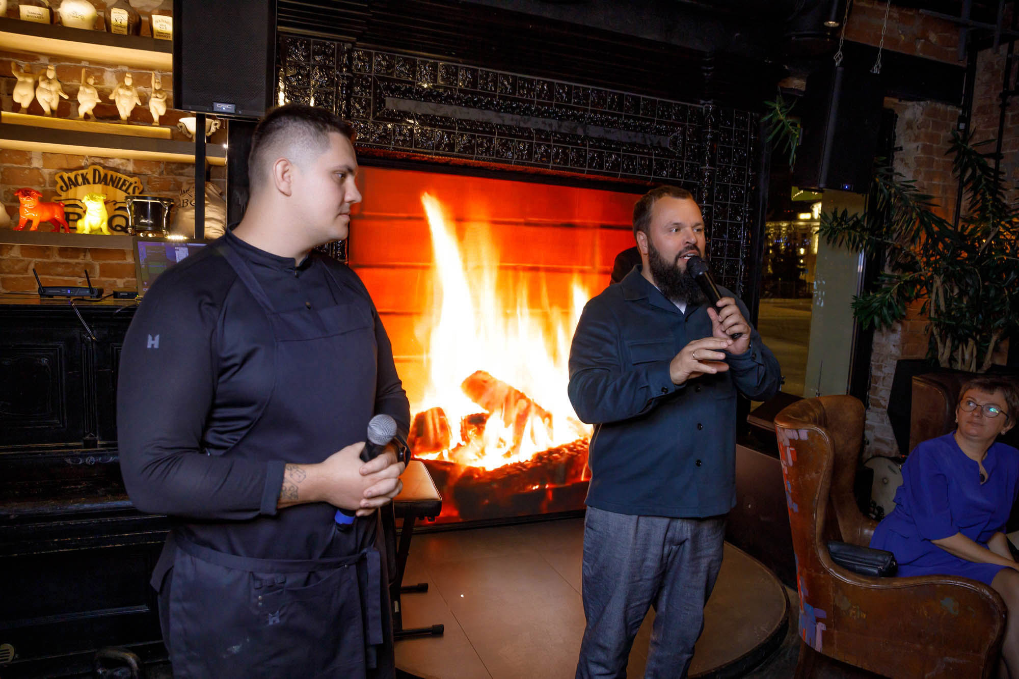 Ресторан Ваще Огонь 21 марта Гастроужин Горизонты. Фотограф в Самаре Максим Тырин