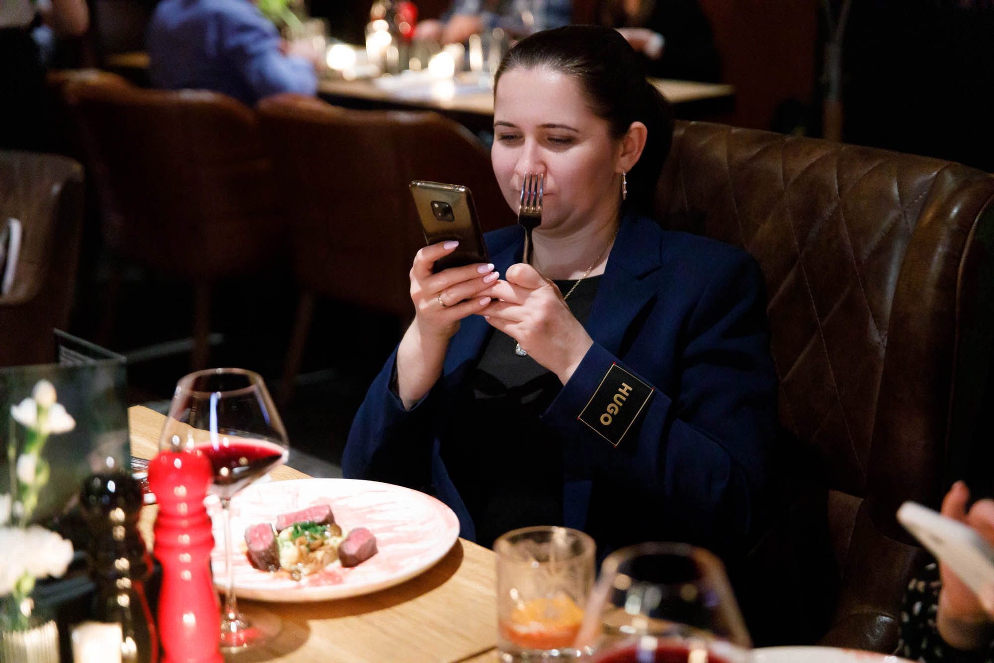 Ресторан Ваще Огонь 21 марта Гастроужин Горизонты. Фотограф в Самаре Максим Тырин