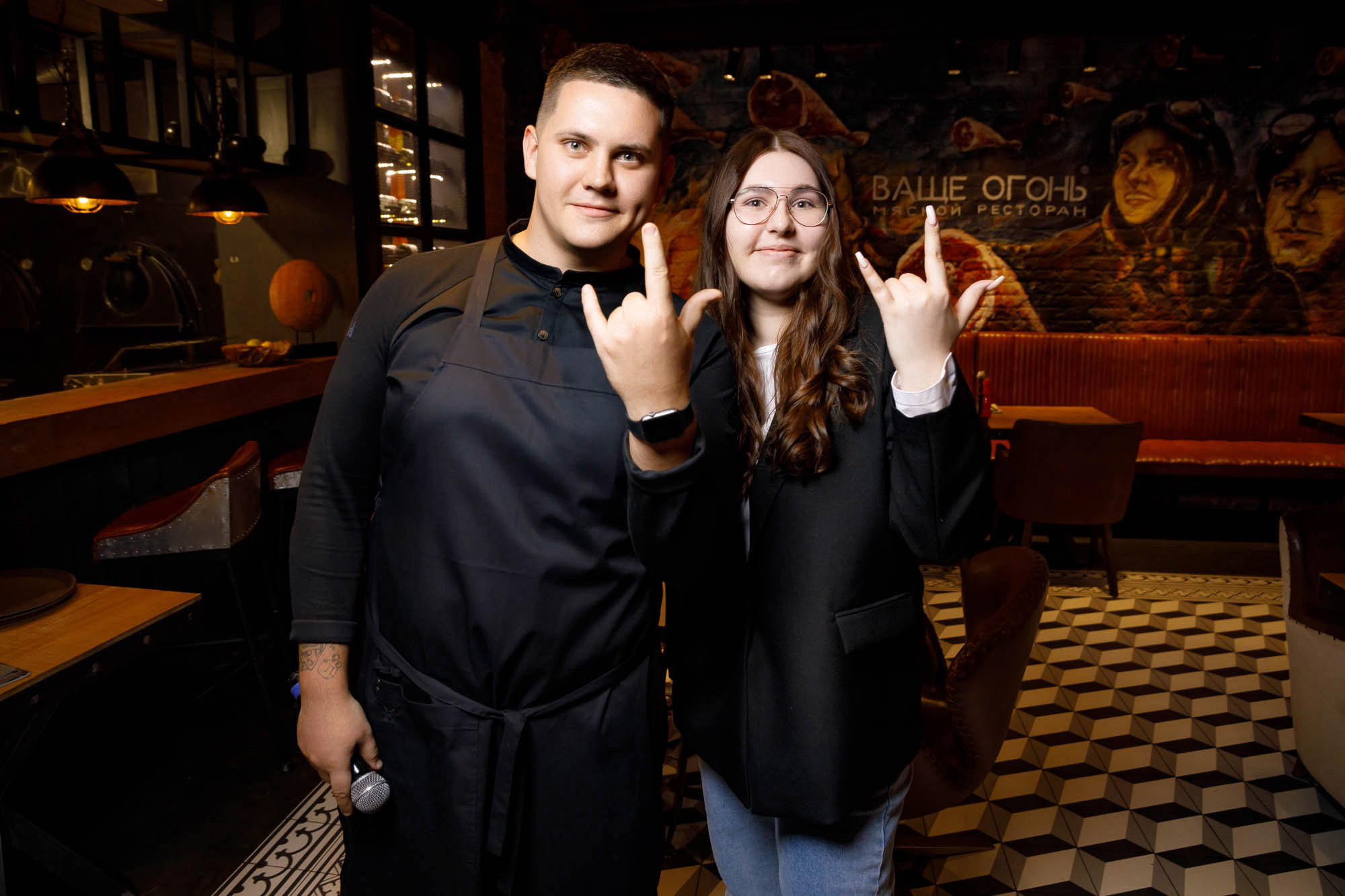 Ресторан Ваще Огонь 21 марта Гастроужин Горизонты. Фотограф в Самаре Максим Тырин