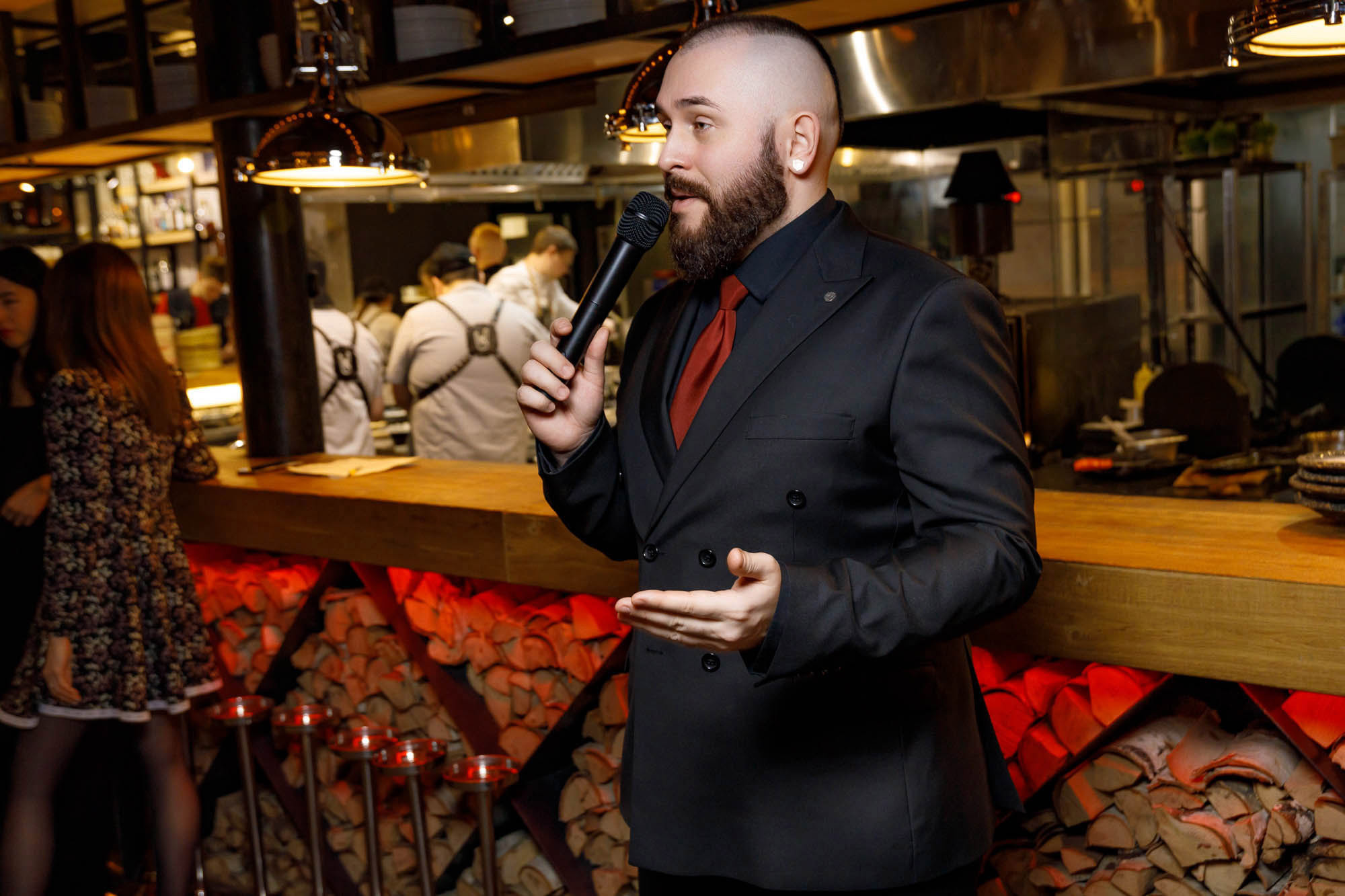 Ресторан Ваще Огонь 21 марта Гастроужин Горизонты. Фотограф в Самаре Максим Тырин