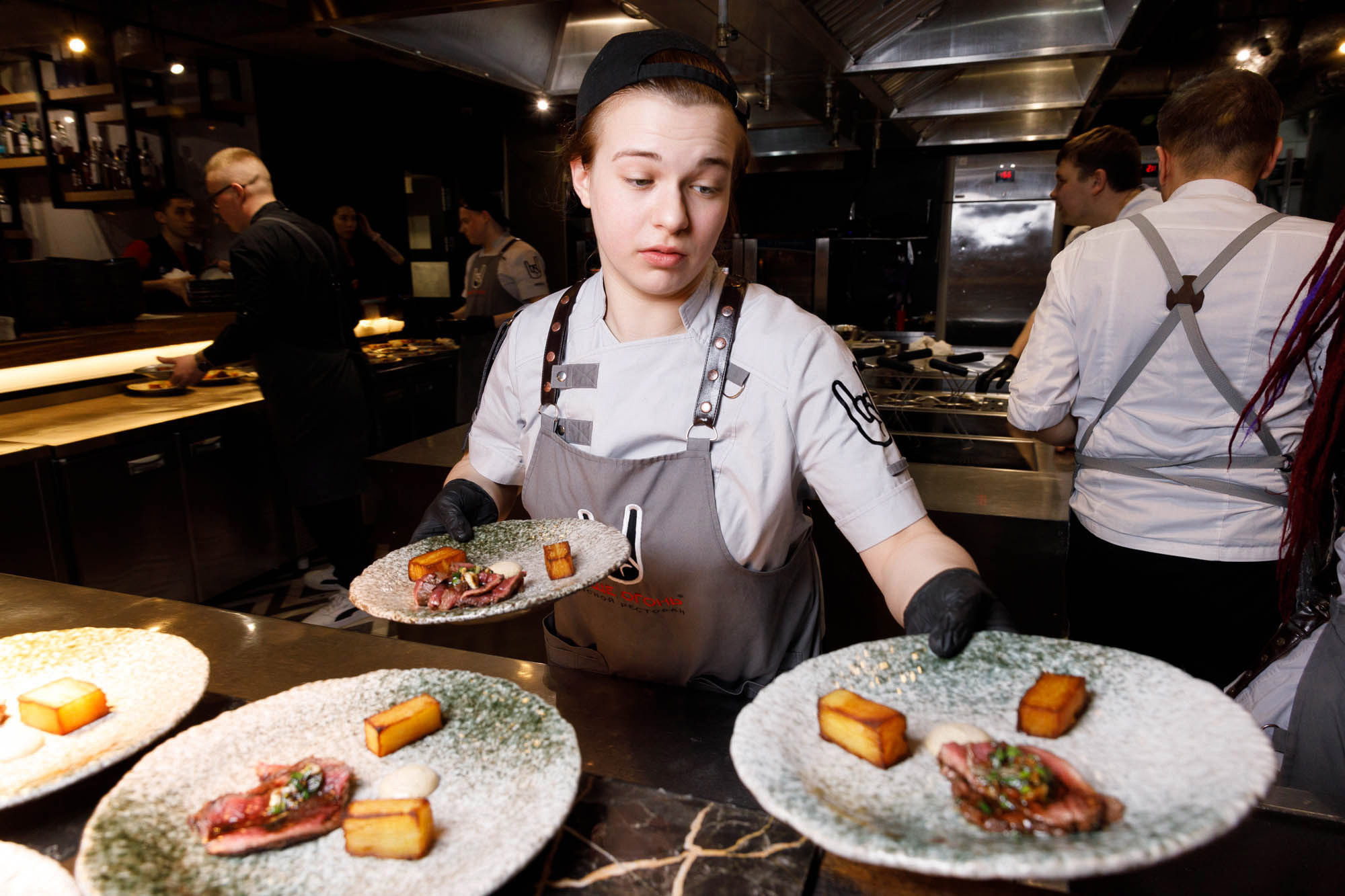 Ресторан Ваще Огонь 21 марта Гастроужин Горизонты. Фотограф в Самаре Максим Тырин